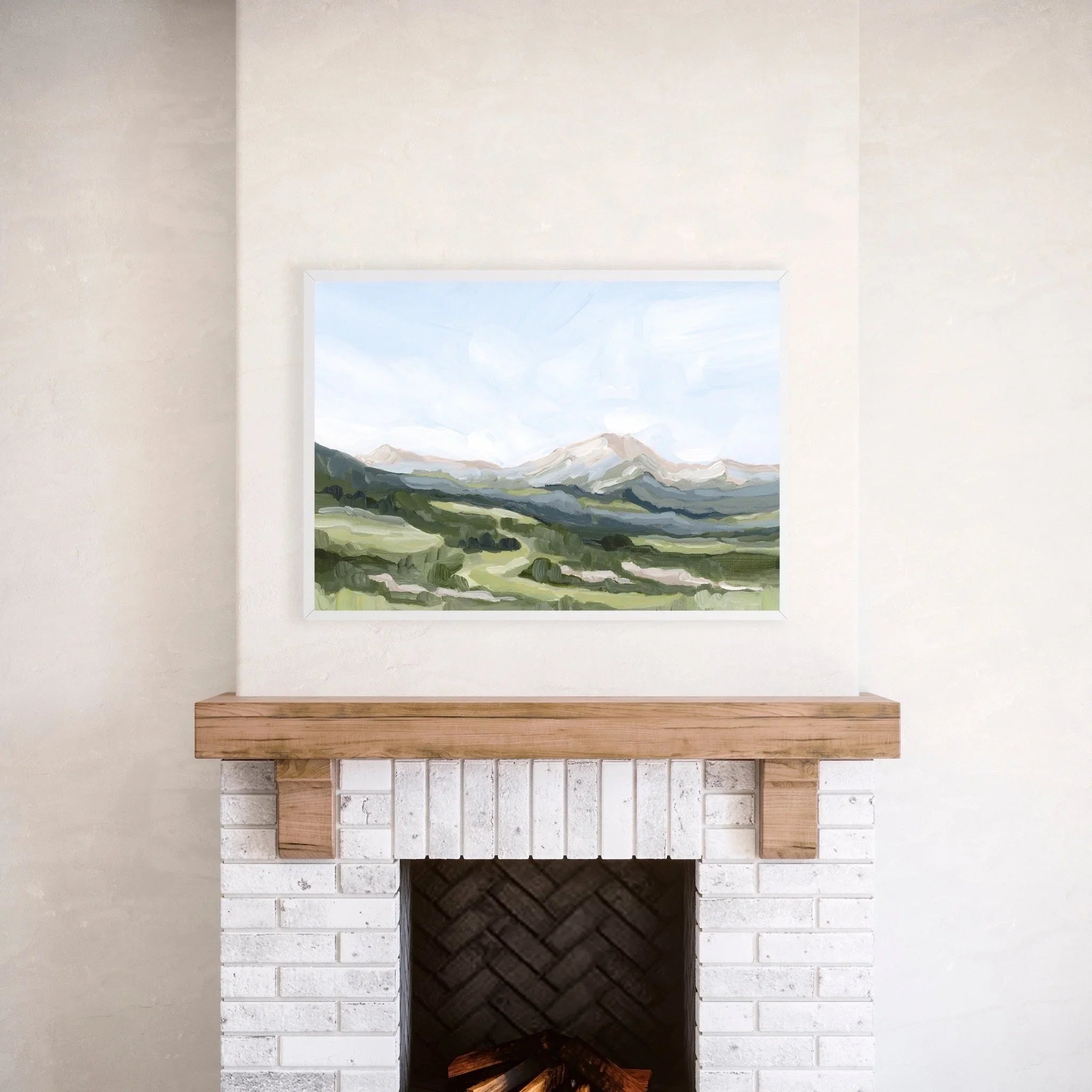 "Snowmass in Spring" Art Print - The Mayfair Hall