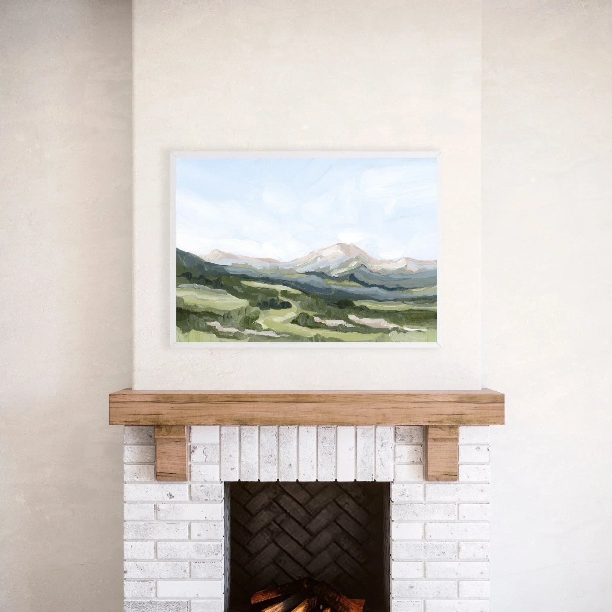 "Snowmass in Spring" Art Print - The Mayfair Hall
