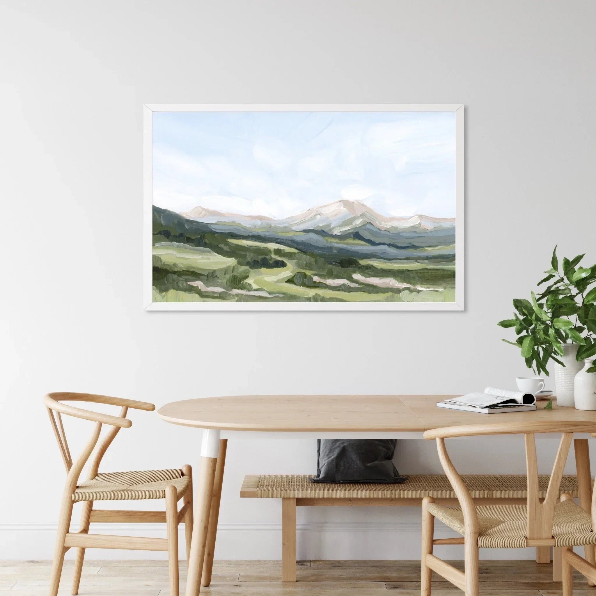 "Snowmass in Spring" Art Print - The Mayfair Hall