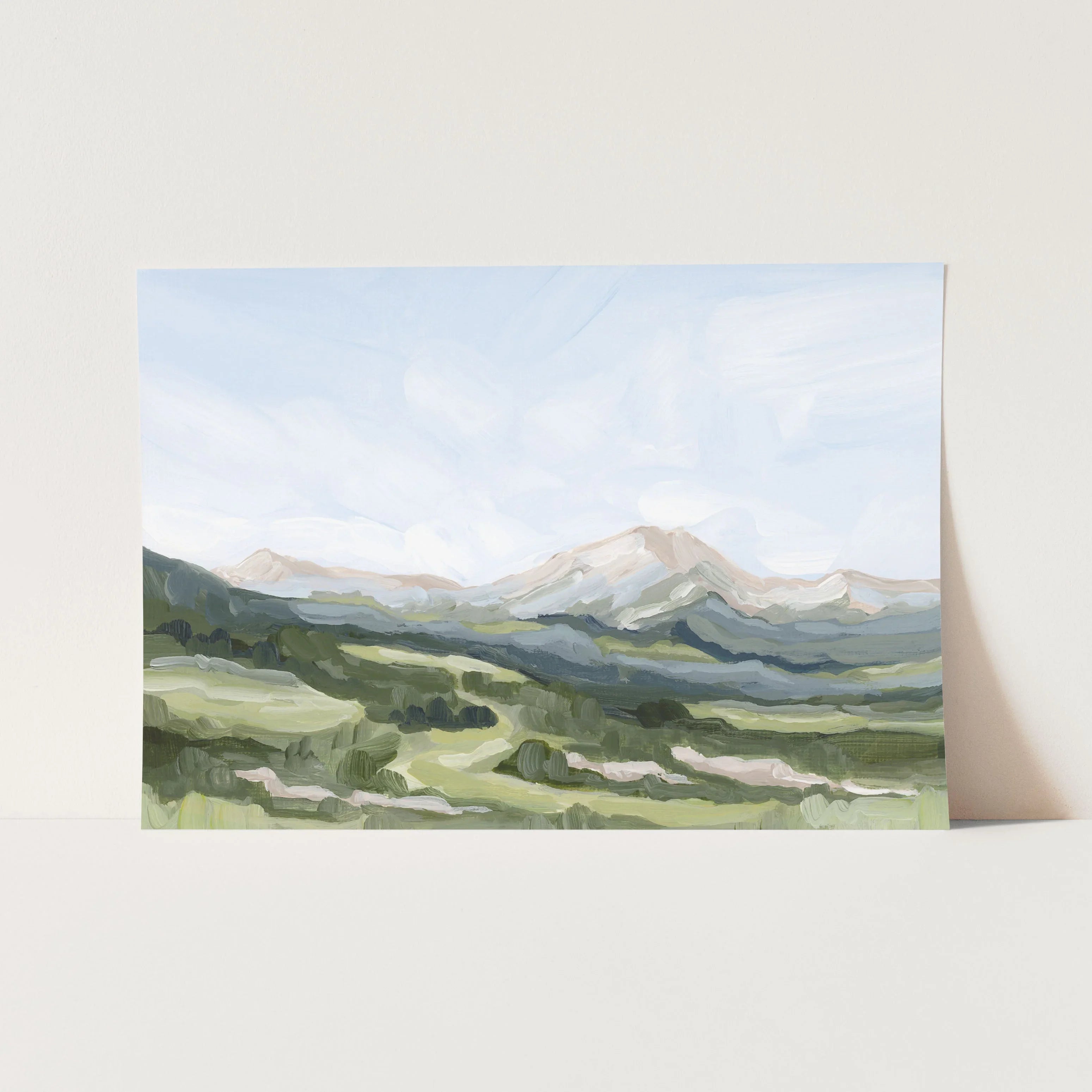 "Snowmass in Spring" Art Print - The Mayfair Hall