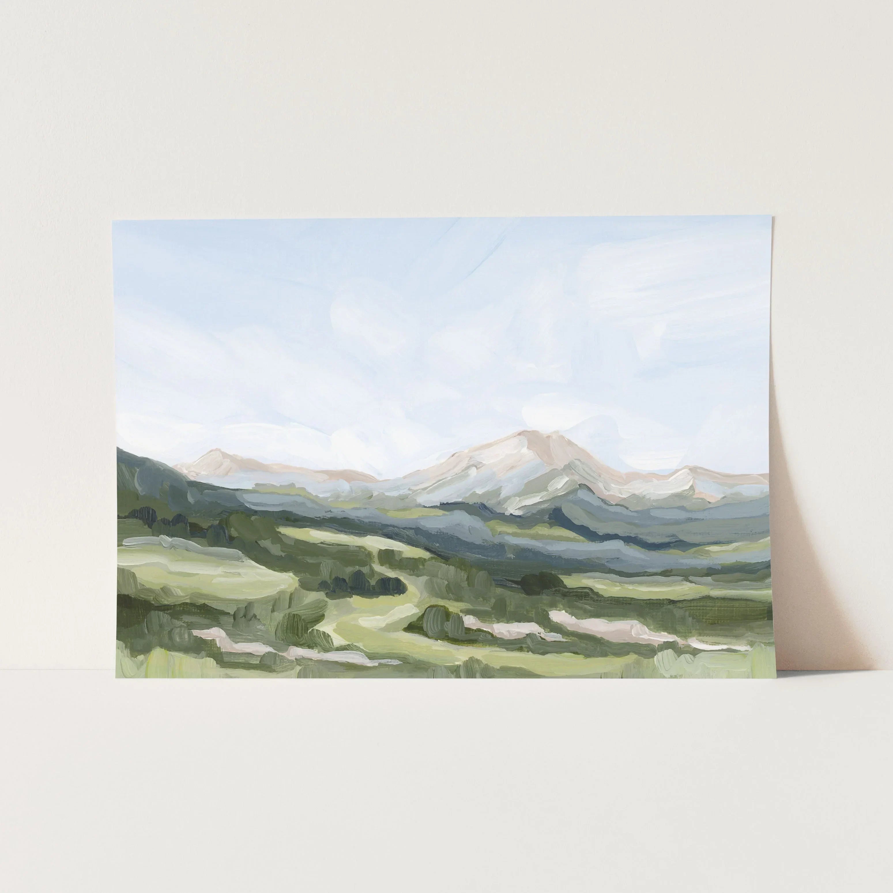 "Snowmass in Spring" Art Print - The Mayfair Hall