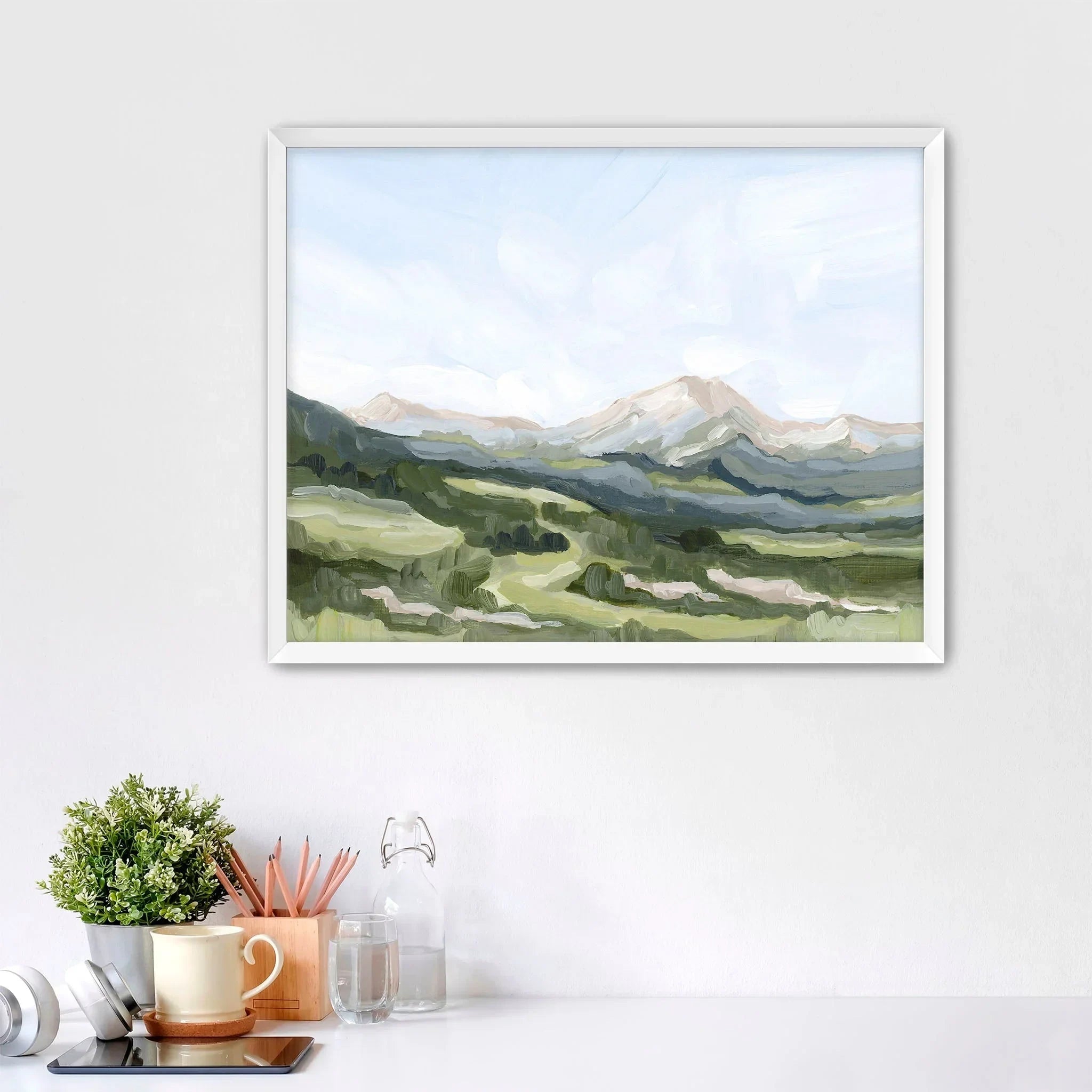 "Snowmass in Spring" Art Print - The Mayfair Hall