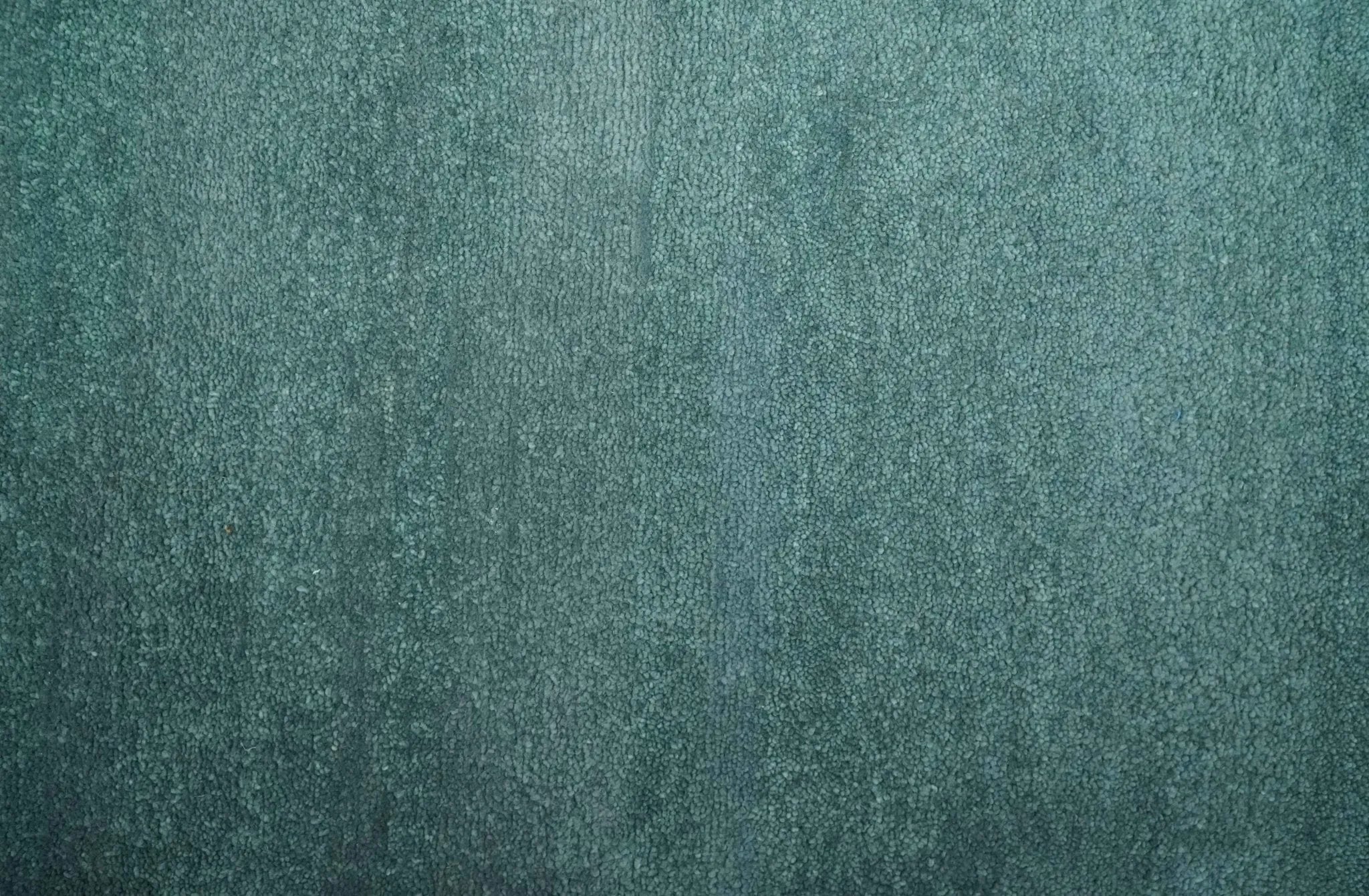 Solid Plain Blue Modern Hand Tufted 8x10 wool area rug - The Rug Decor