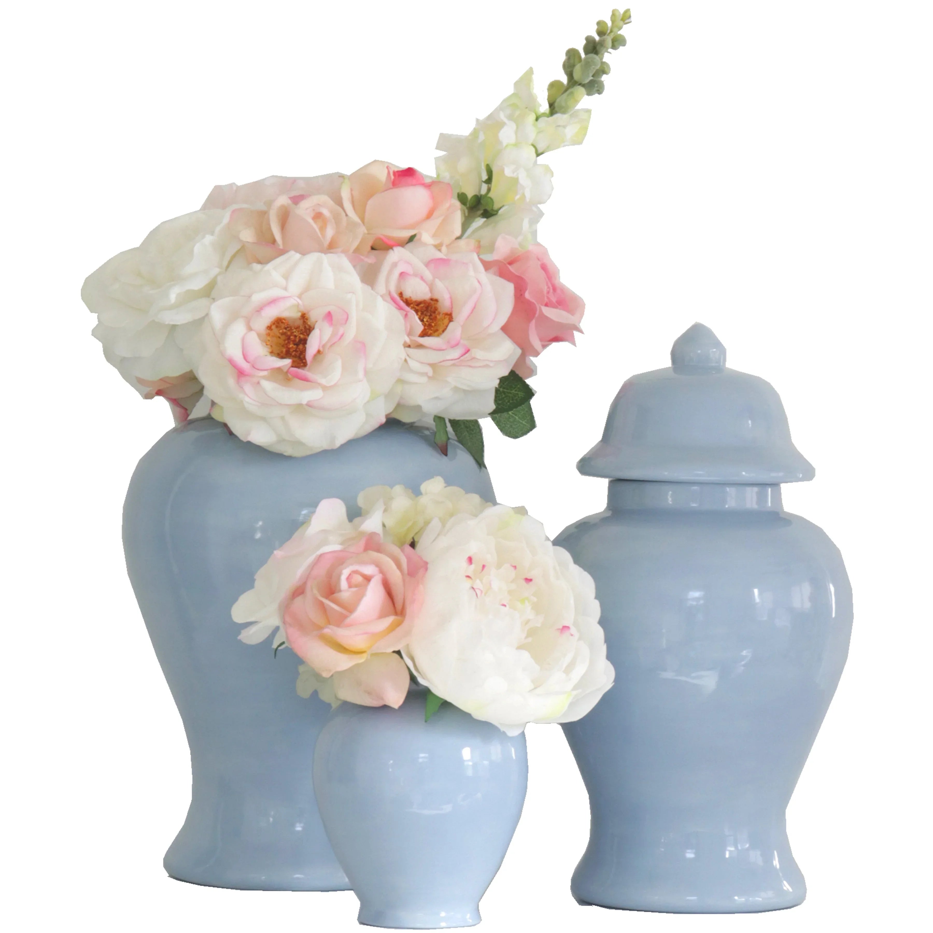 Serenity Blue Ginger Jars - The Mayfair Hall