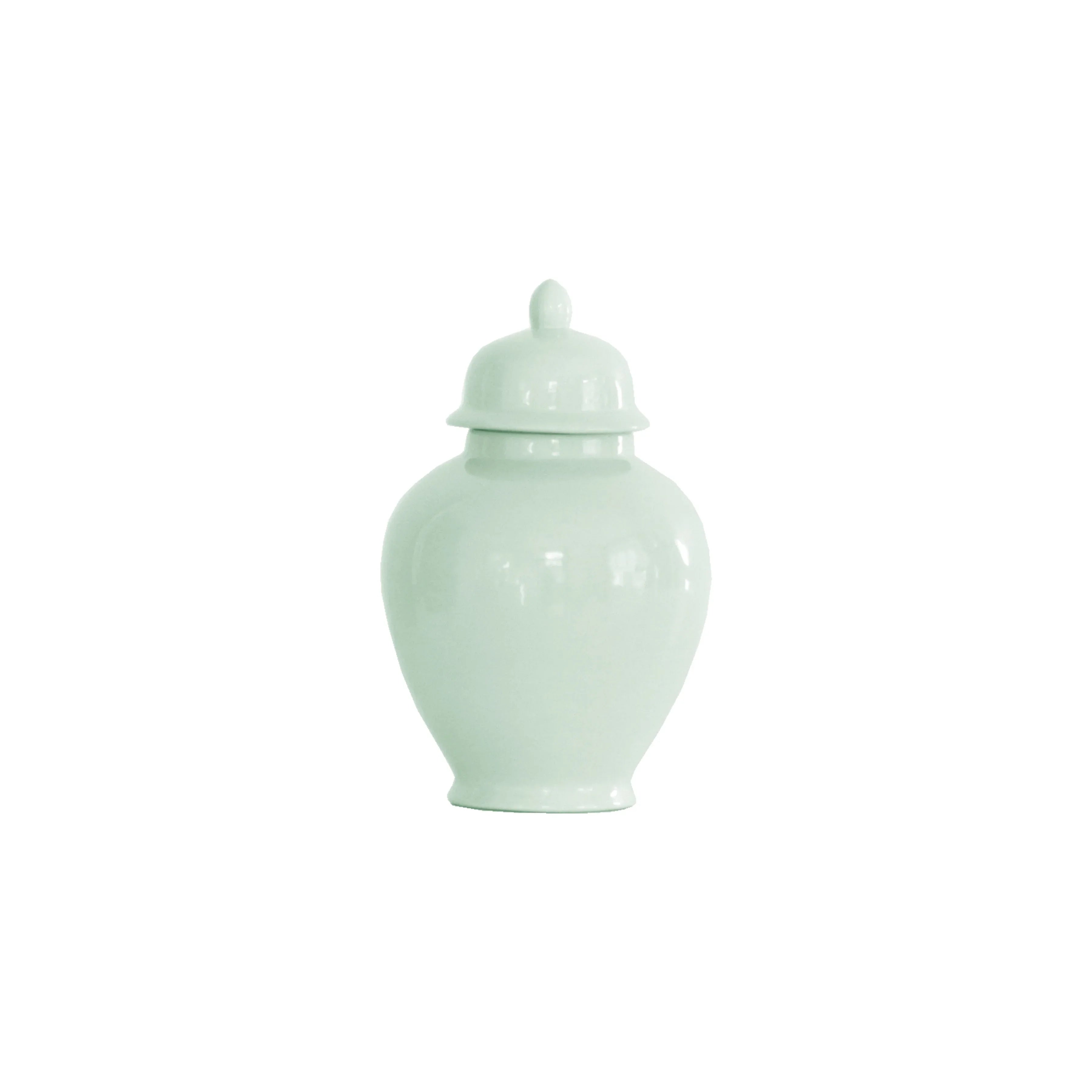 Sea Glass Green Ginger Jars - The Mayfair Hall