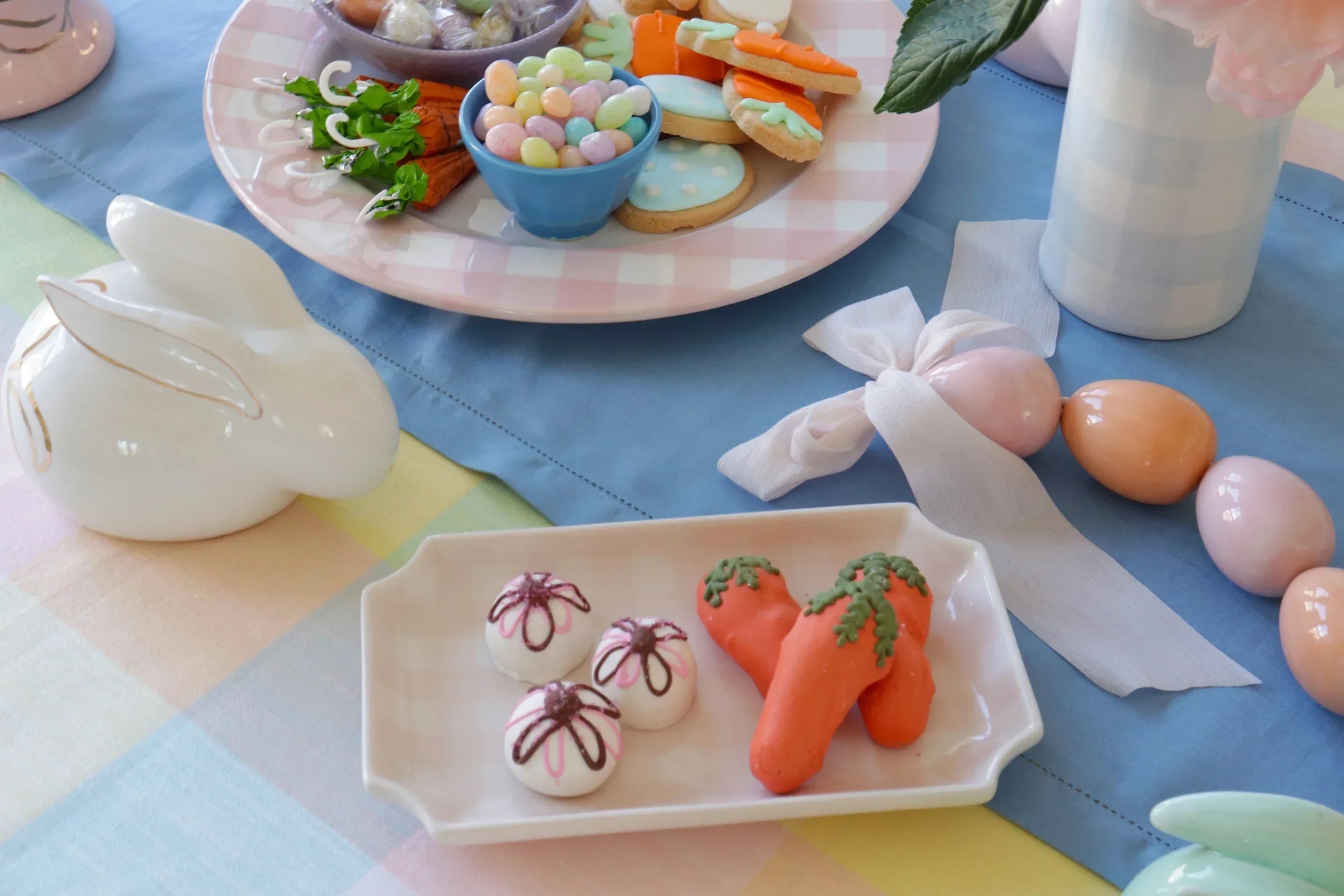 Gingham Trays - The Mayfair Hall