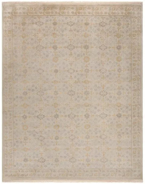 Sultanabad Wool Rug in Beige - The Mayfair Hall