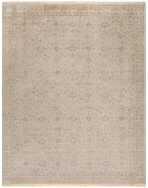 Sultanabad Wool Rug in Beige - The Mayfair Hall