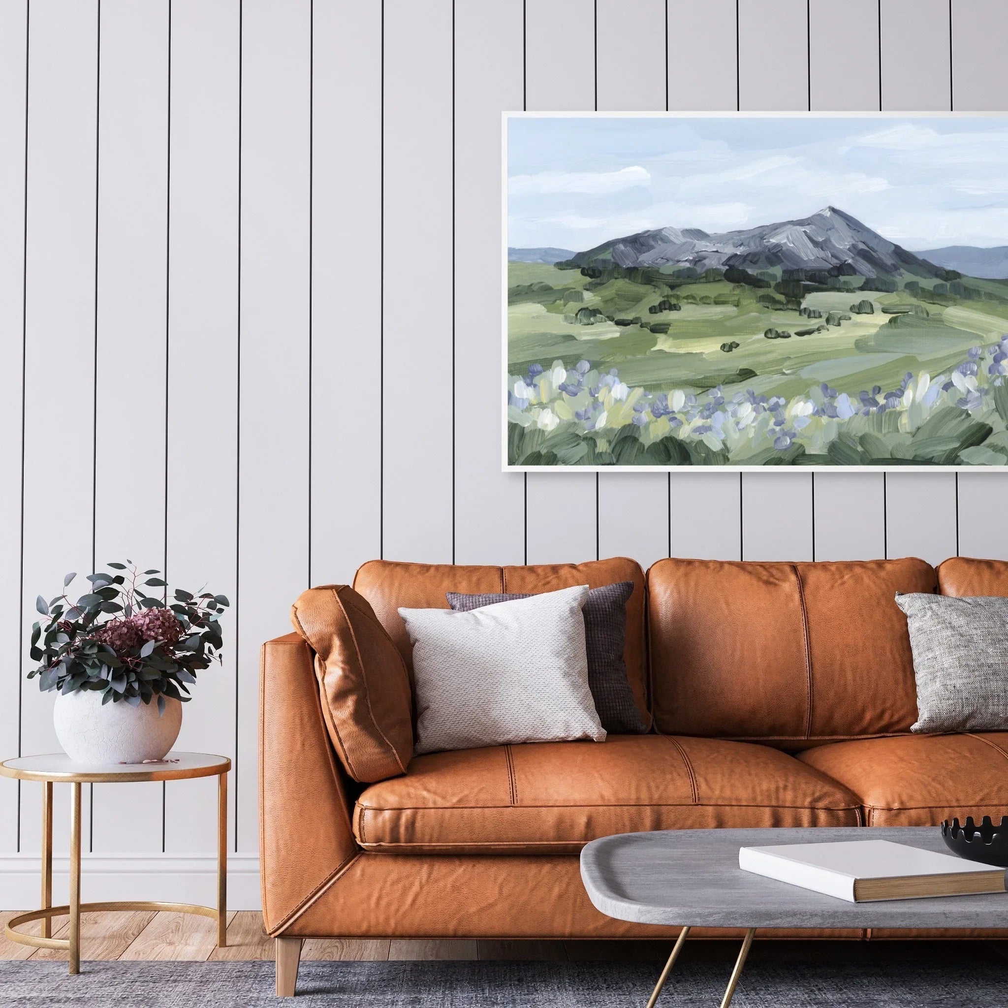 "Summer Mountain" Art Print - The Mayfair Hall