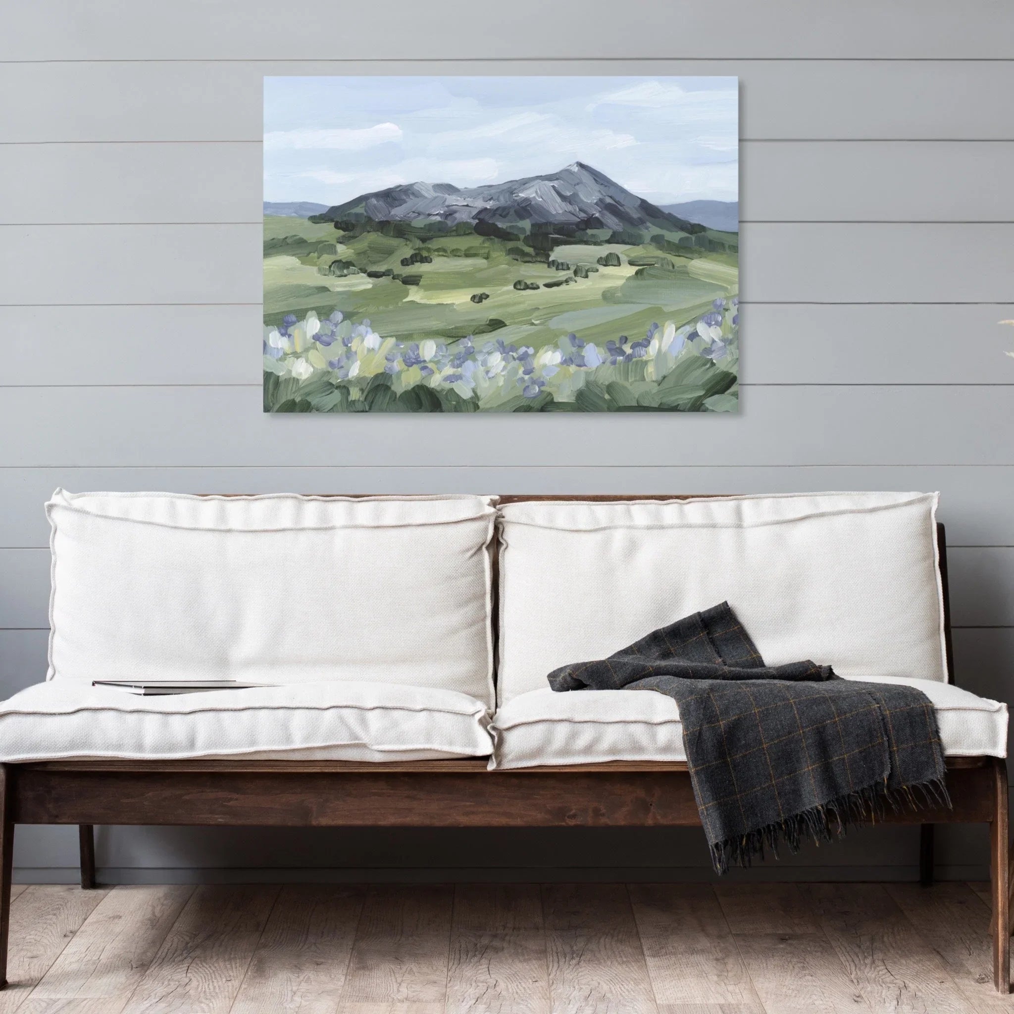 "Summer Mountain" Art Print - The Mayfair Hall