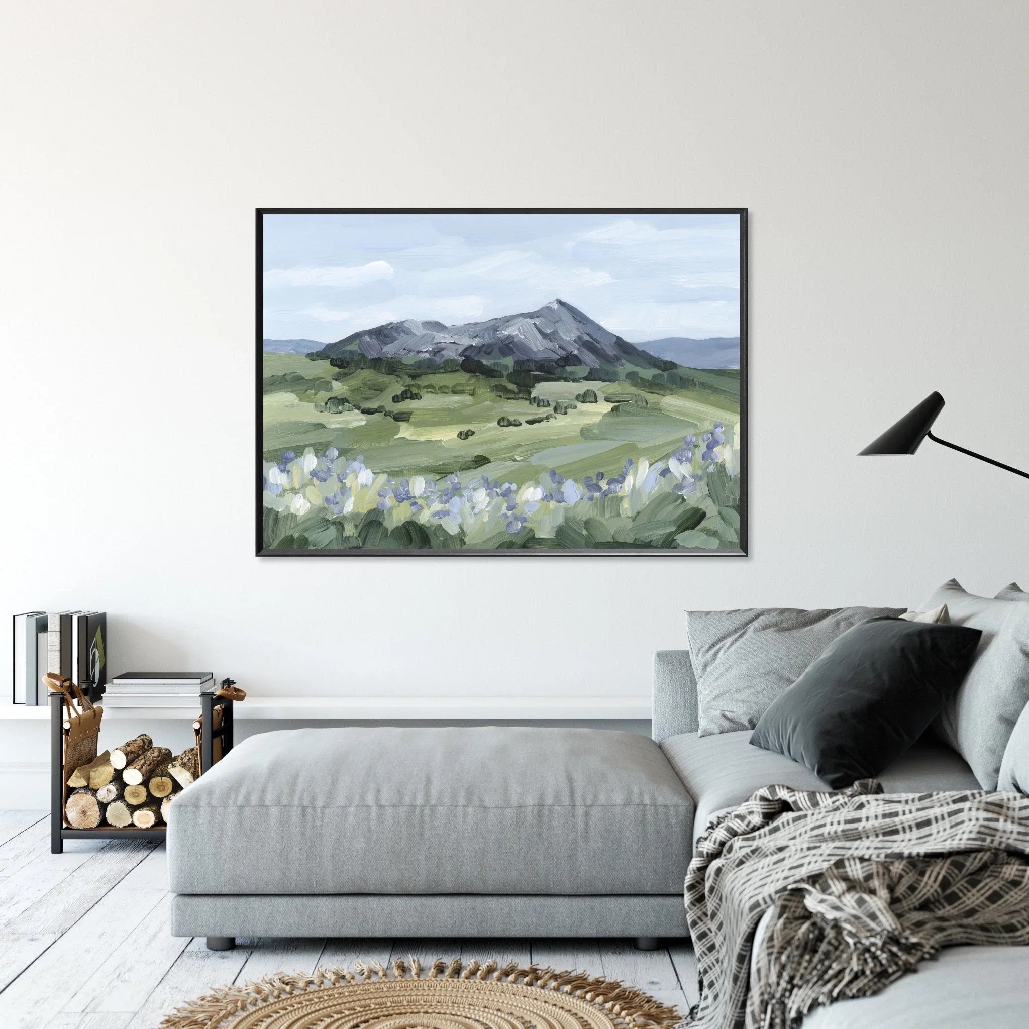 "Summer Mountain" Art Print - The Mayfair Hall