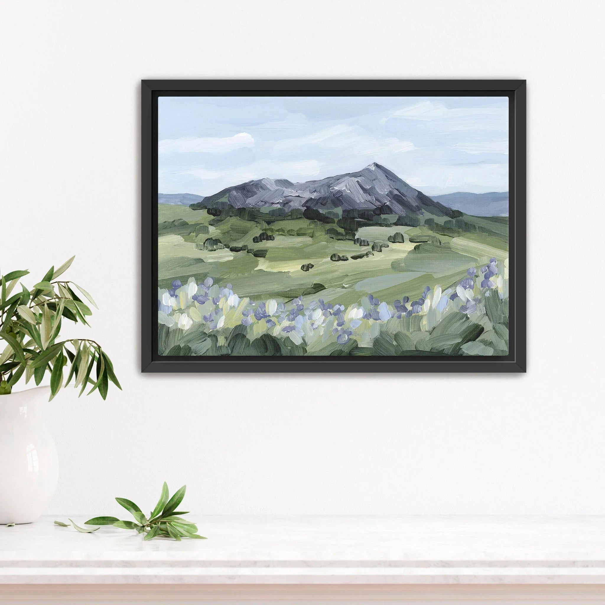 "Summer Mountain" Art Print - The Mayfair Hall
