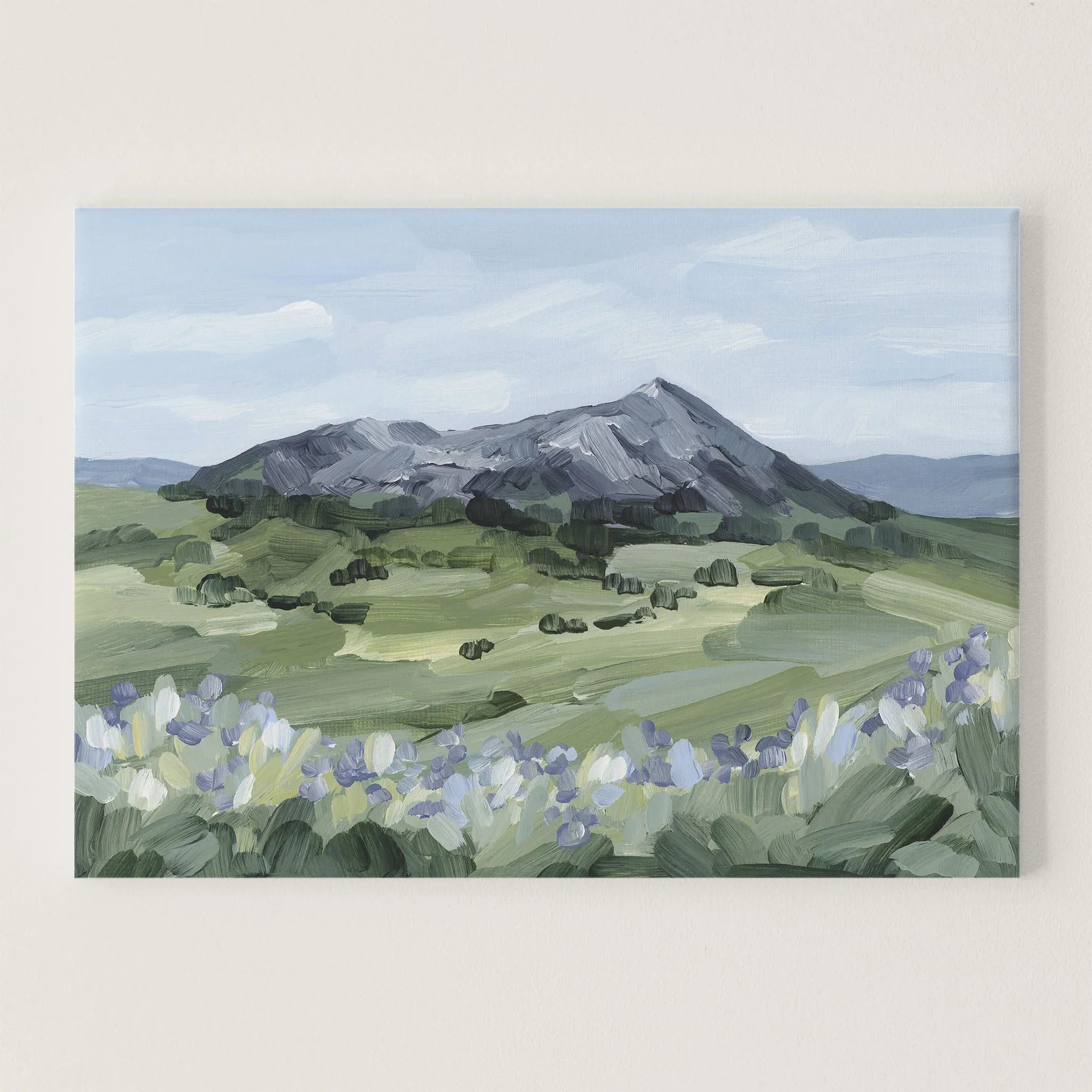 "Summer Mountain" Art Print - The Mayfair Hall