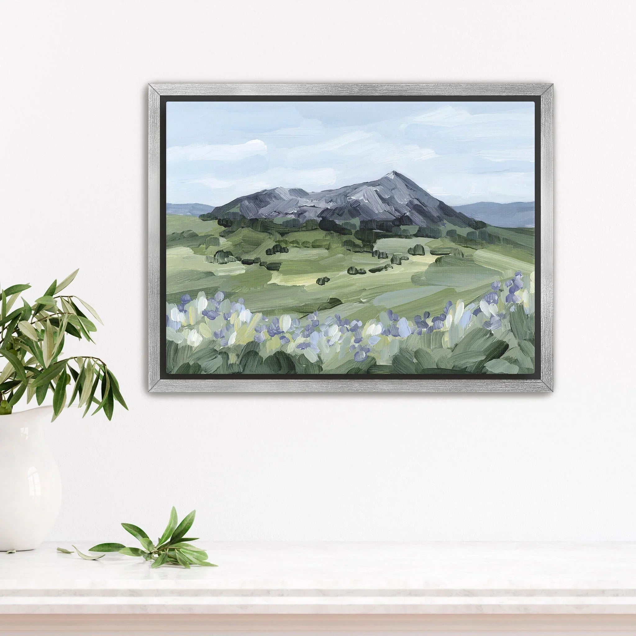 "Summer Mountain" Art Print - The Mayfair Hall