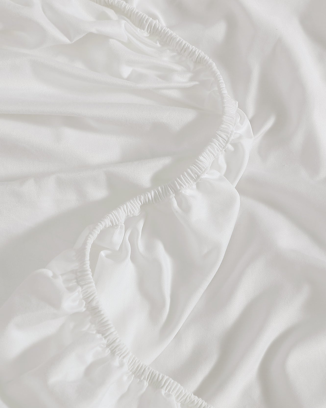 Luce Cotton Sateen Fitted Sheet Set