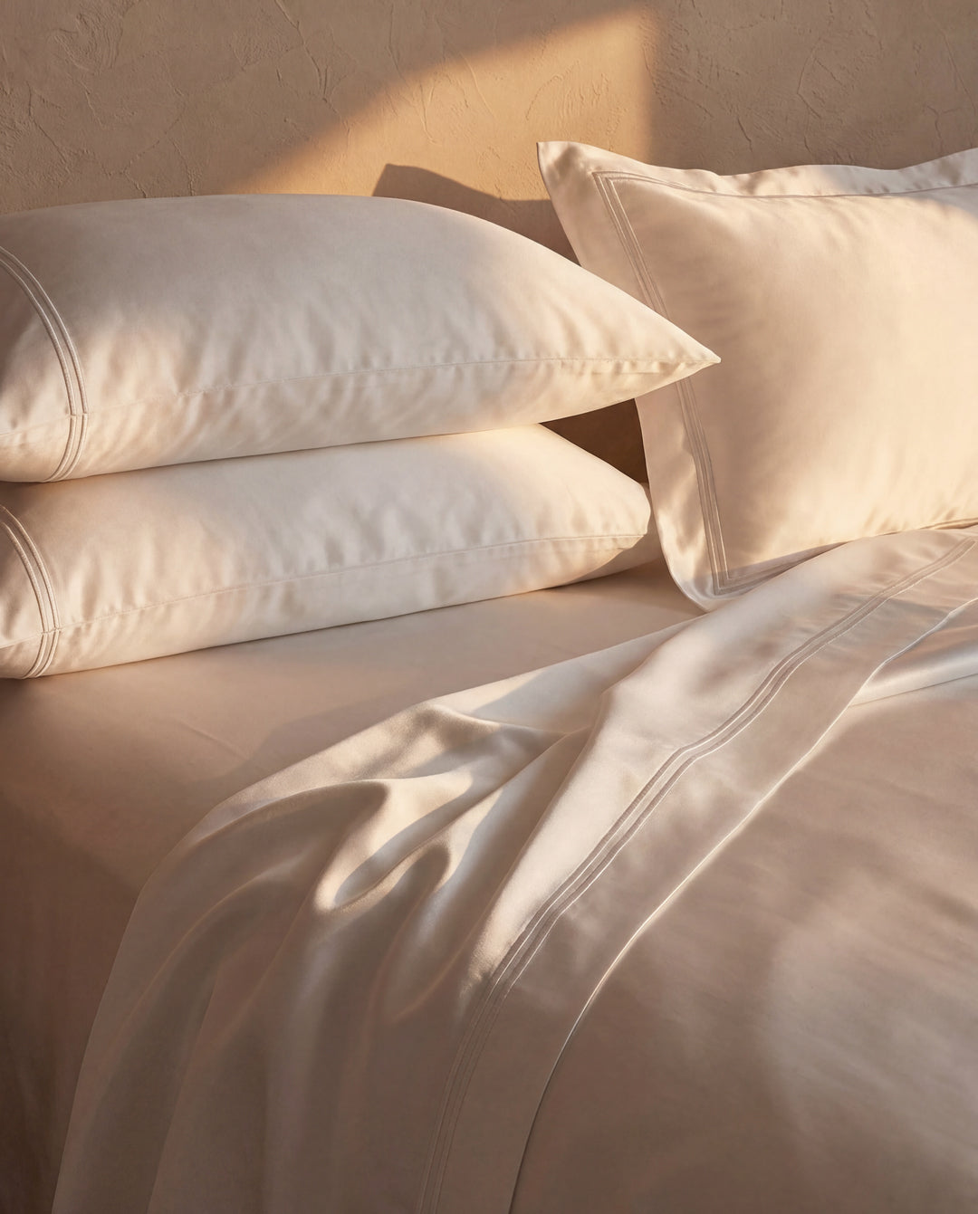 Luce Cotton Sateen Sheet Set