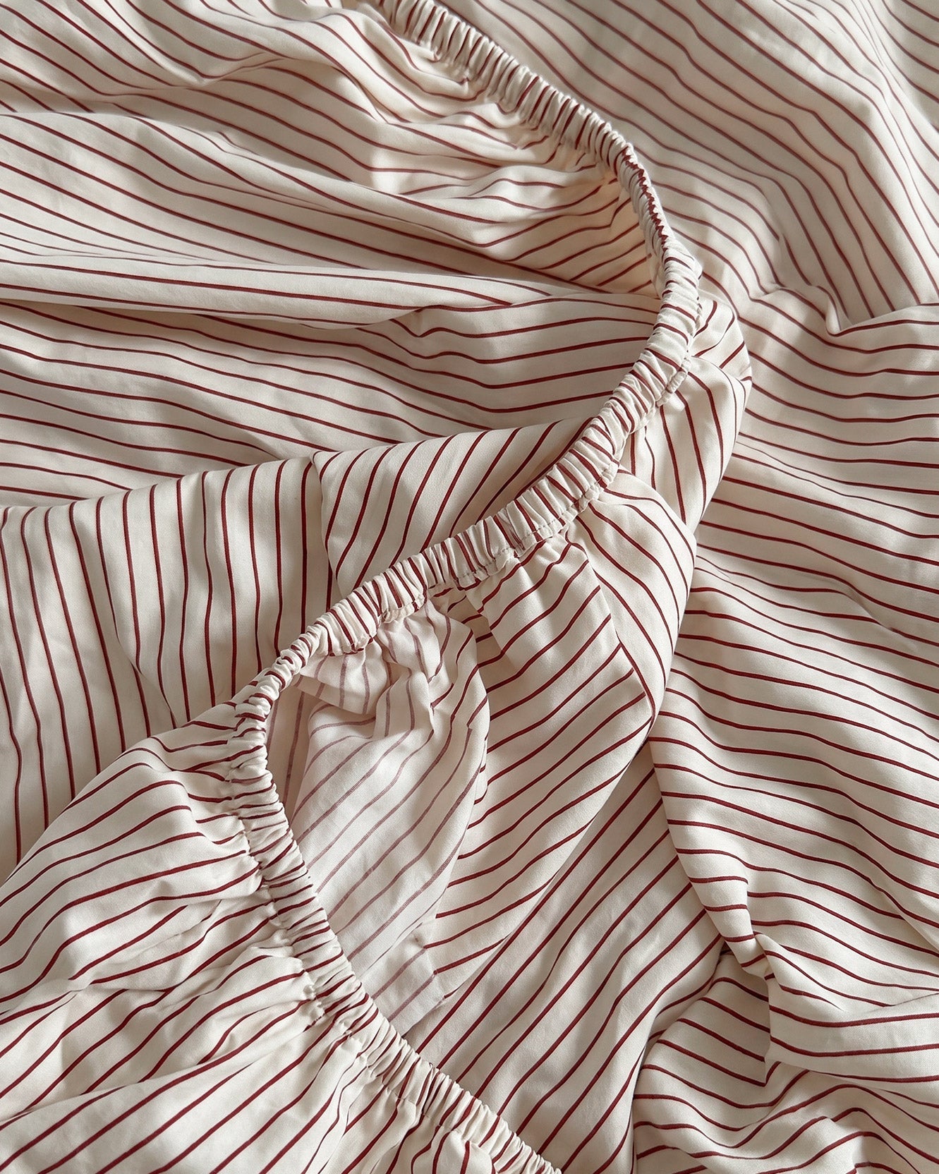 Rimini Cotton Sateen Fitted Sheet Set