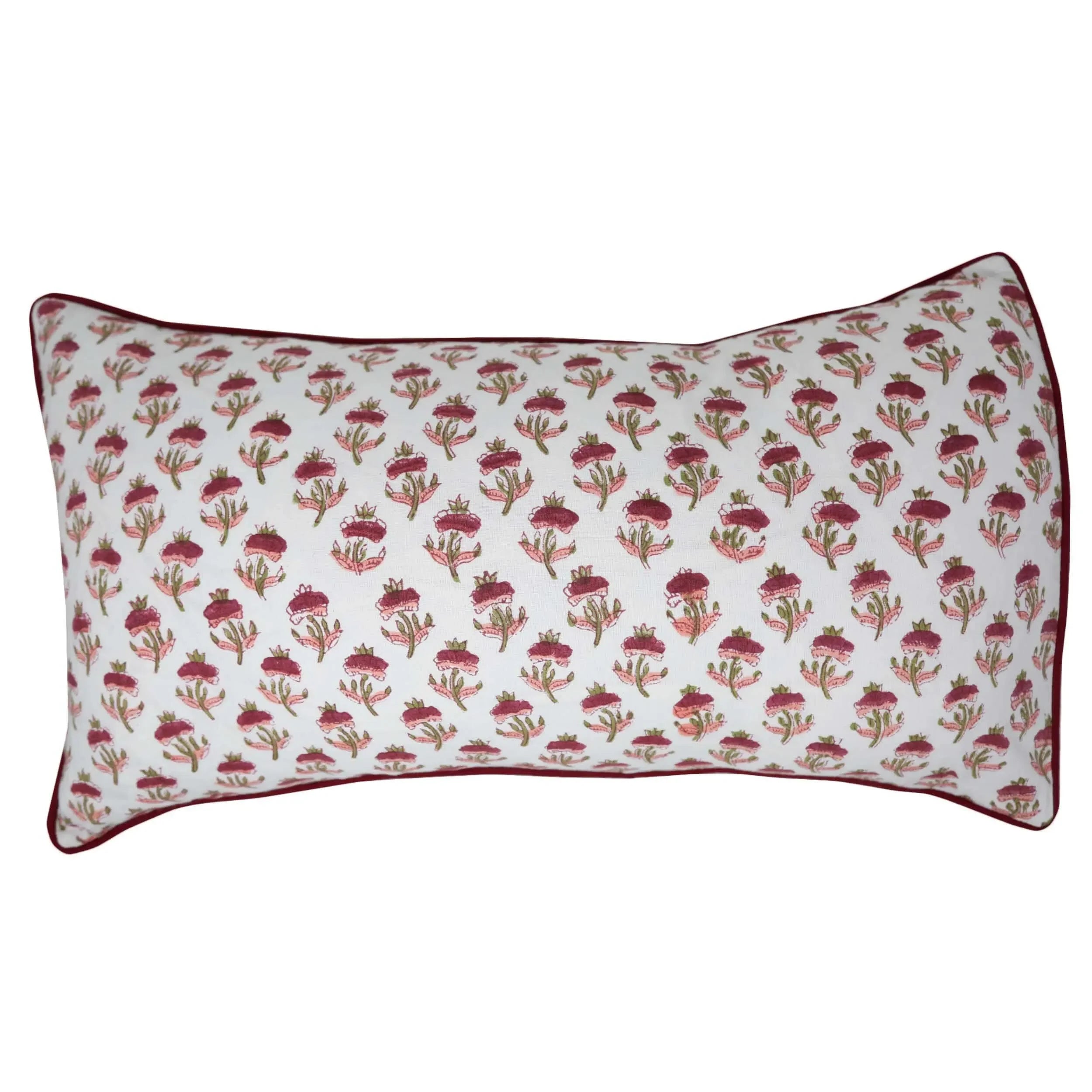 Plum Blossom Throw Pillow Cover - The Mayfair Hall