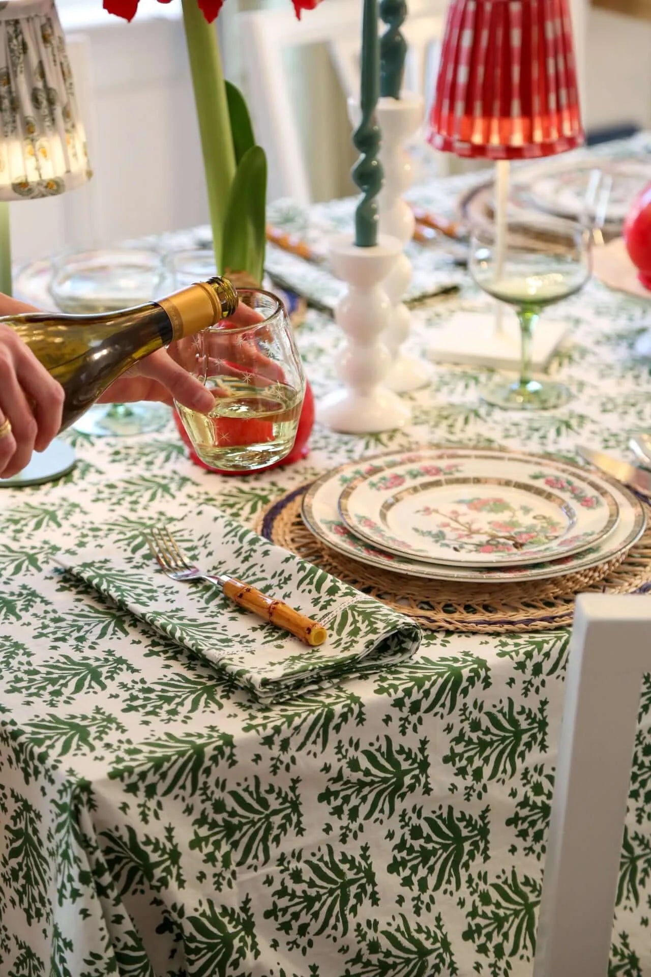 Lily of the Valley Napkins, Set of 4 - The Mayfair Hall