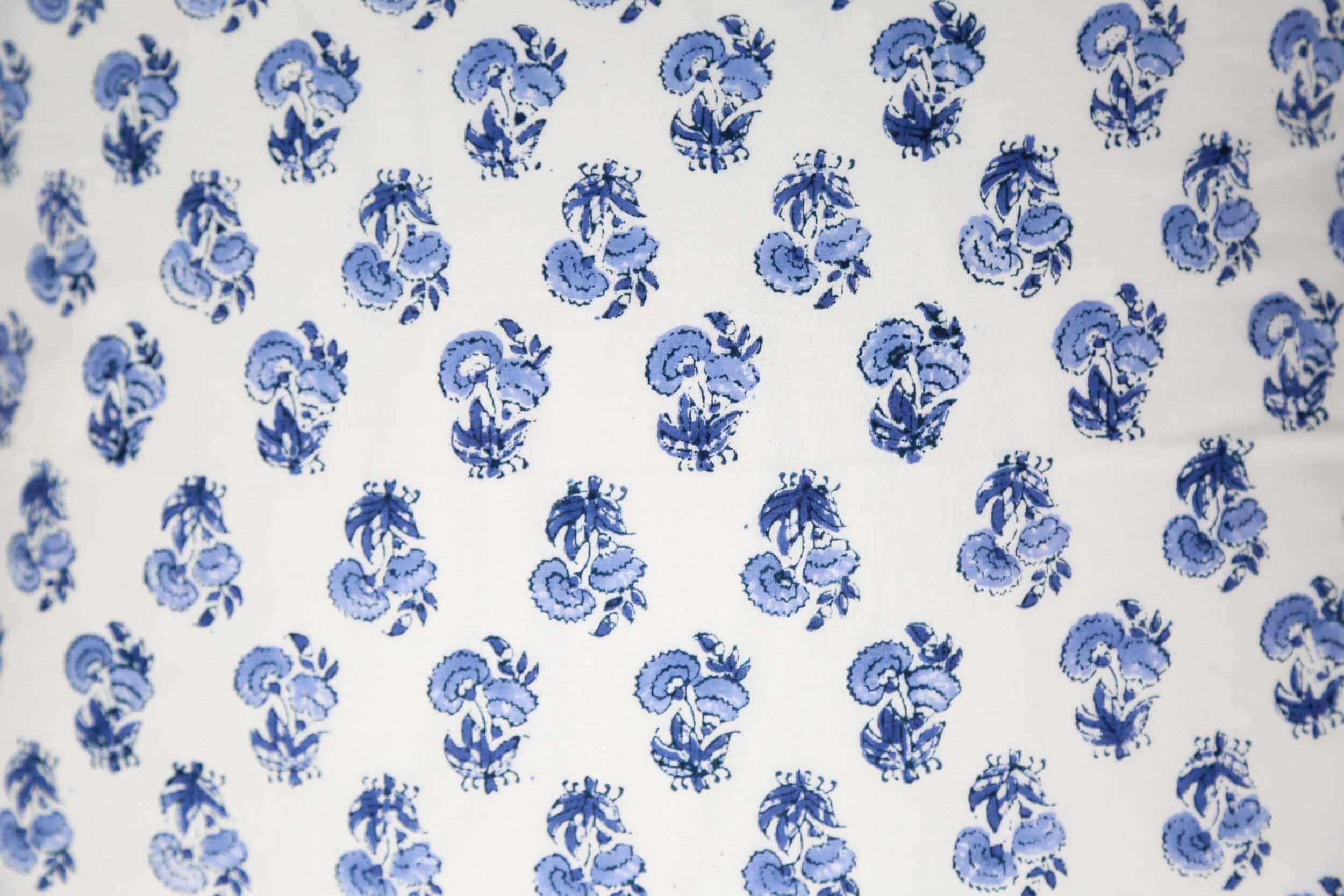 Bluebell Throw Pillow Cover