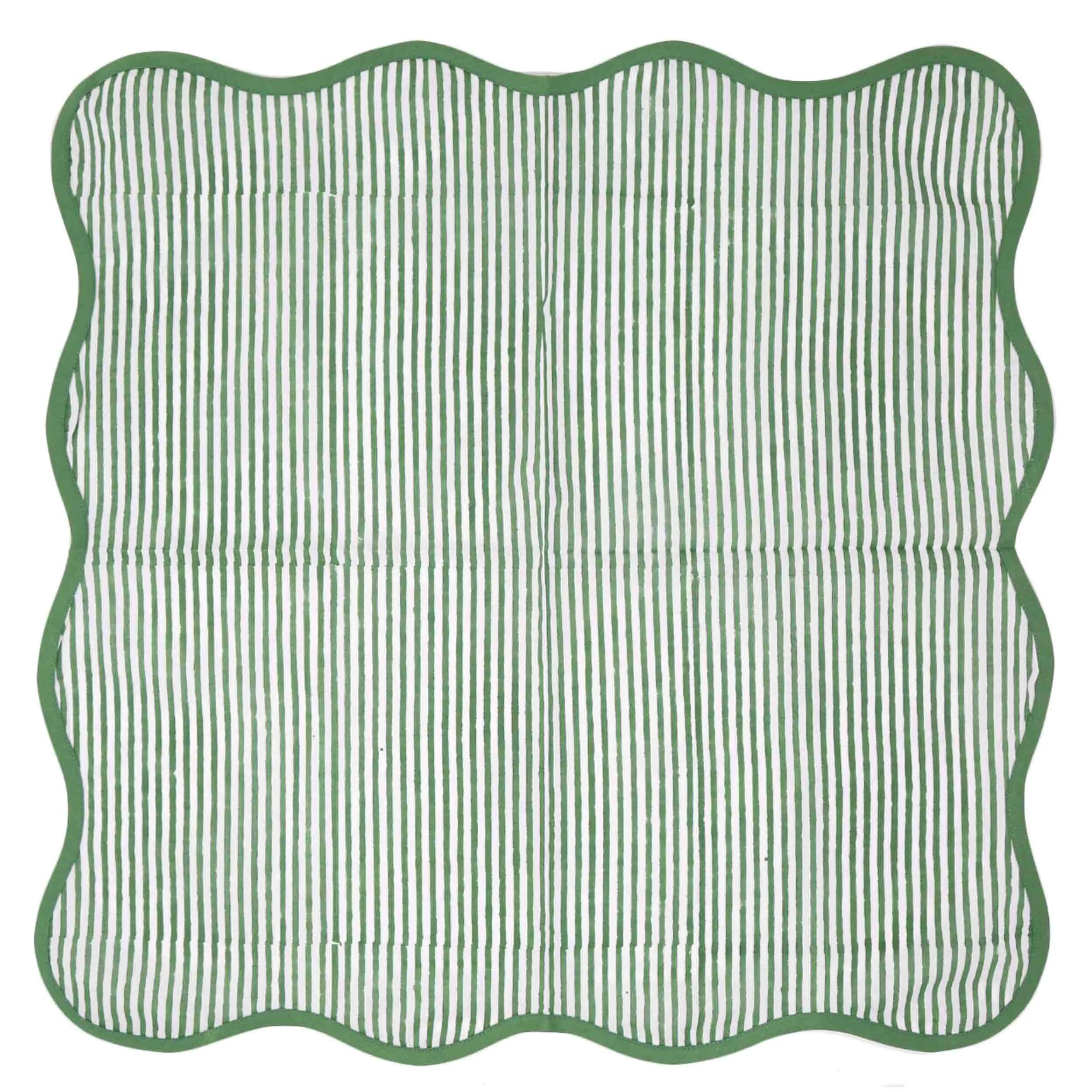 Harbor Stripe Napkins, Set of 4 - The Mayfair Hall