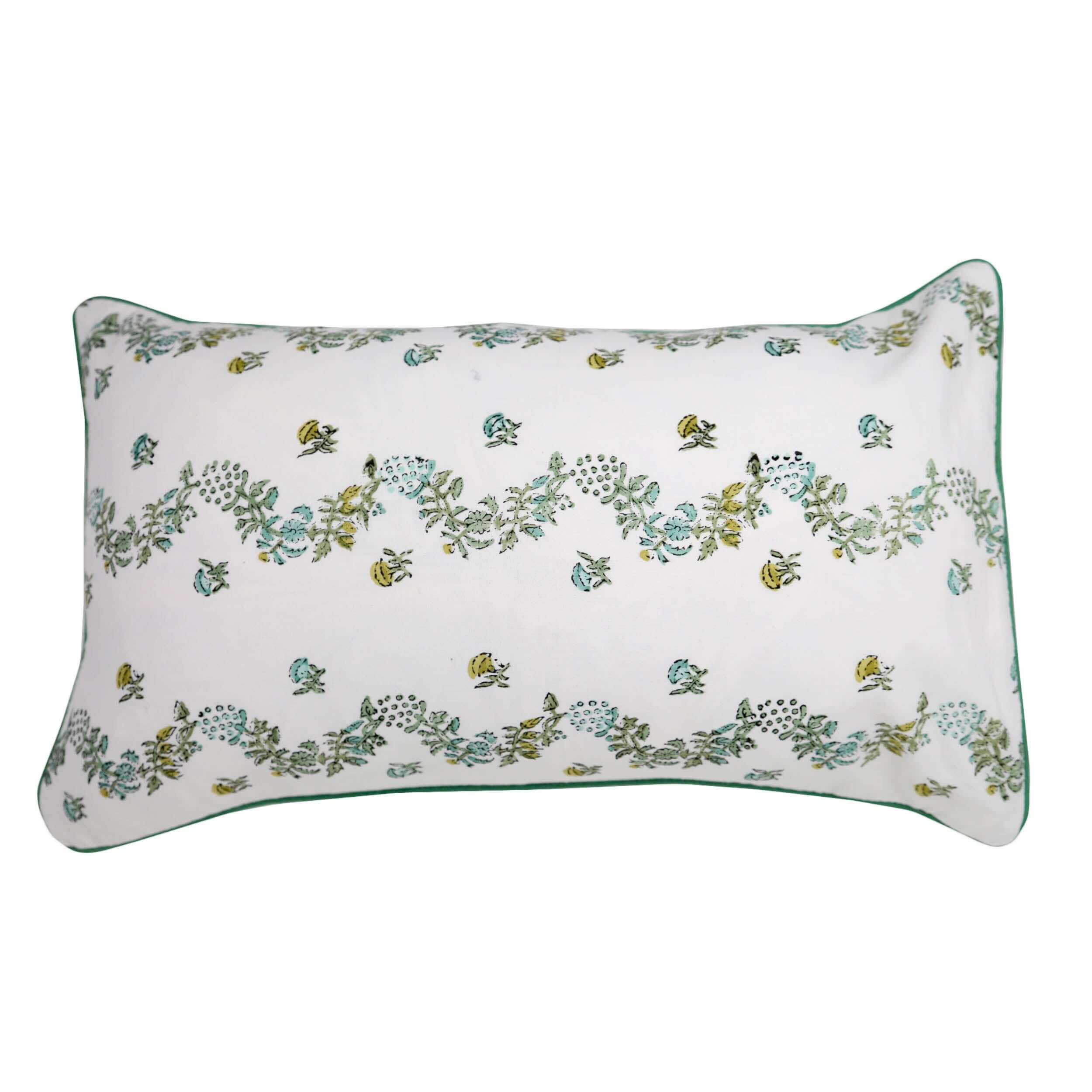 Forget Me Not Lumbar Pillow Cover