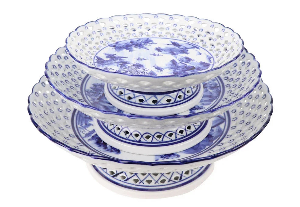 Pierced Footed Dish - The Mayfair Hall