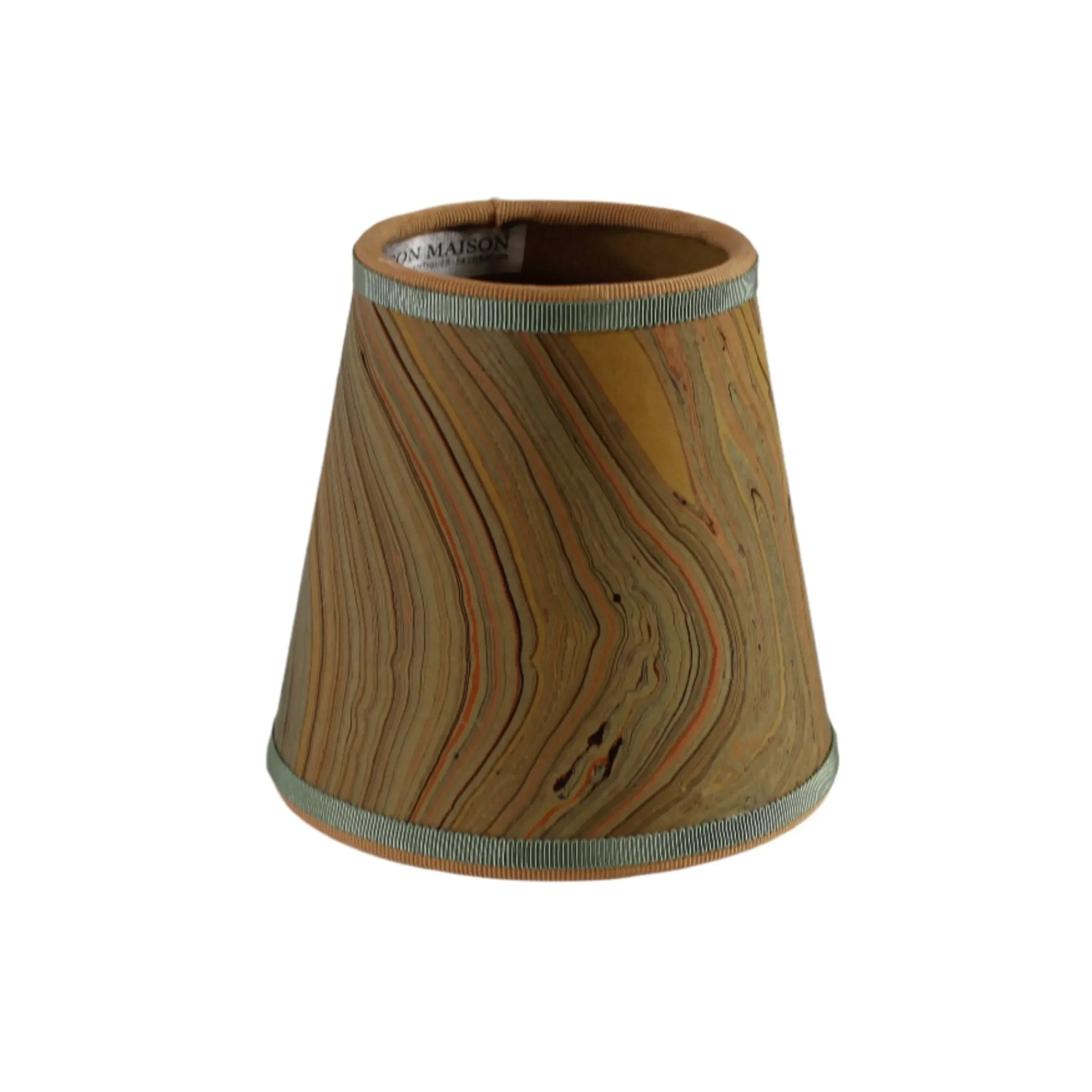 Small Marble Shade Cover in Tan - The Mayfair Hall