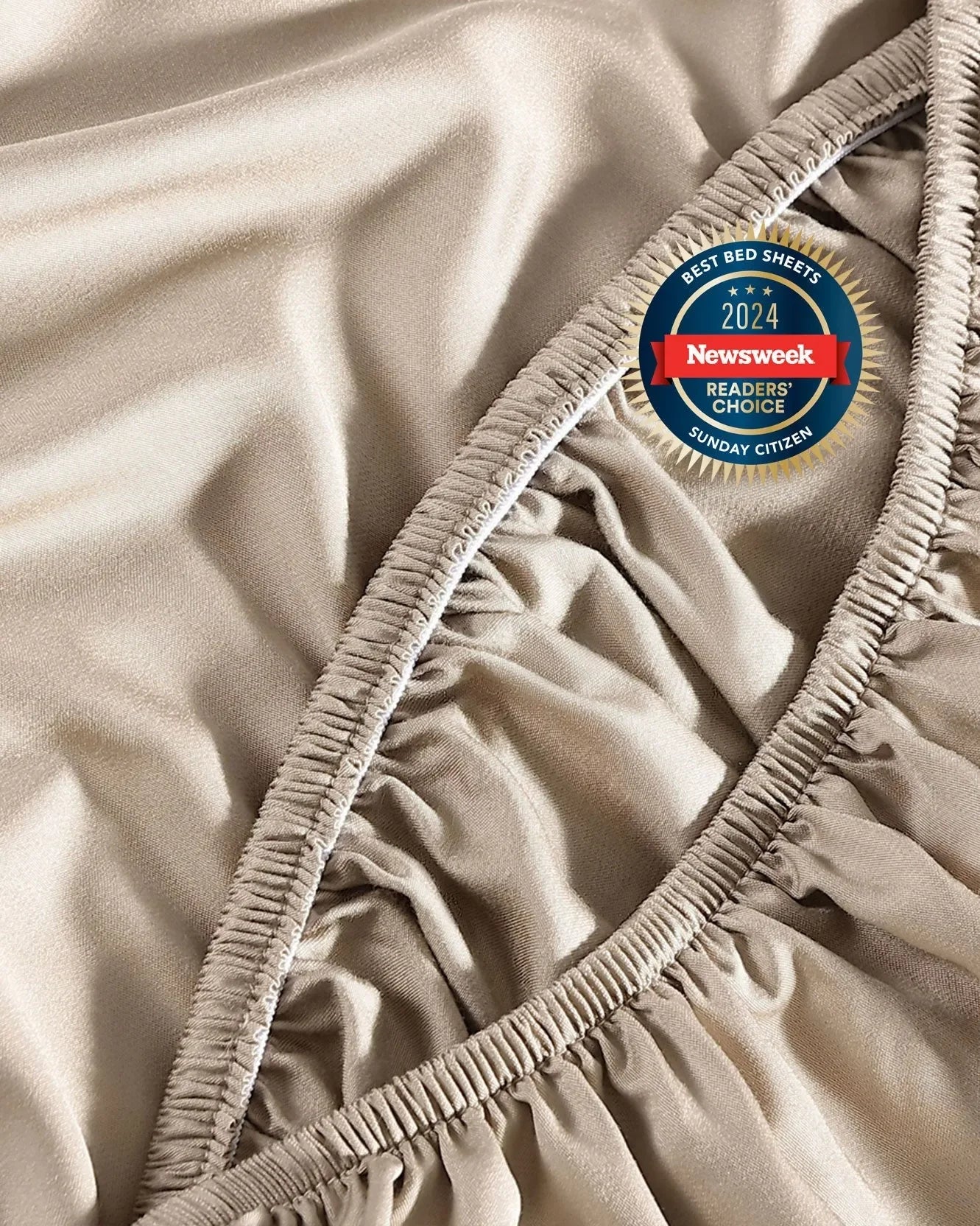 Natural Premium Bamboo Fitted Sheet - The Mayfair Hall