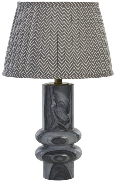 Emina Marble Table Lamp in Gray