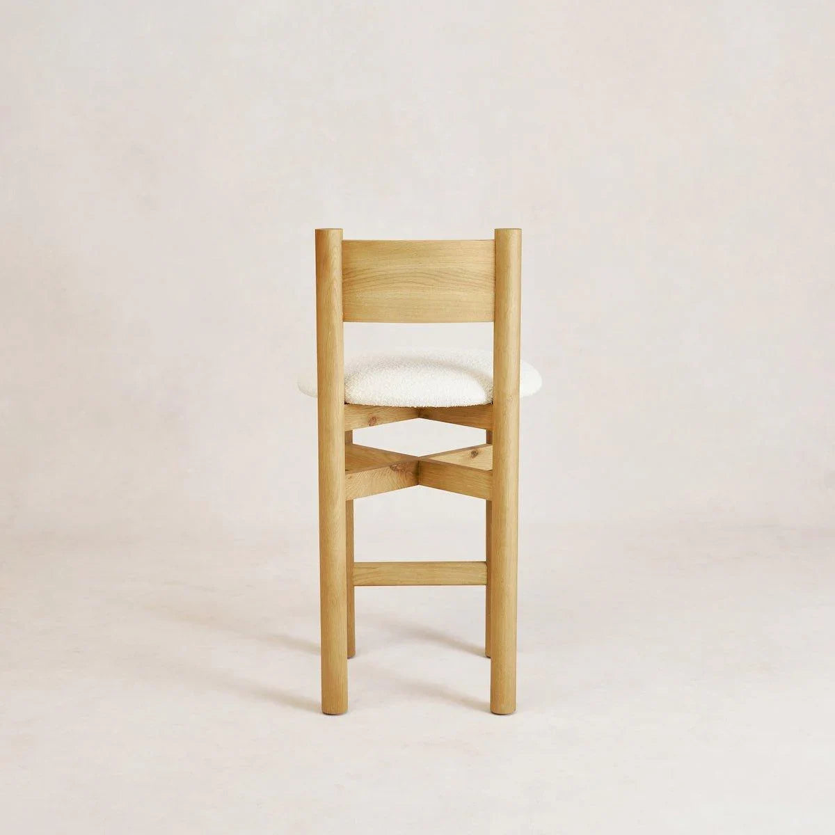 Teddy Counter Stool - Warm Oak