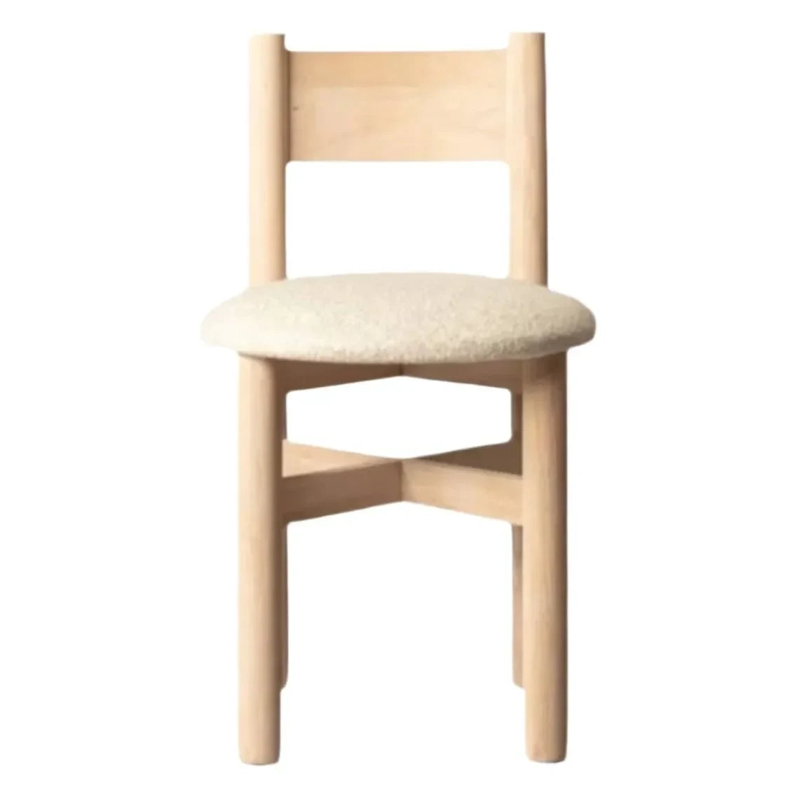 Teddy Dining Chair - Natural - The Mayfair Hall