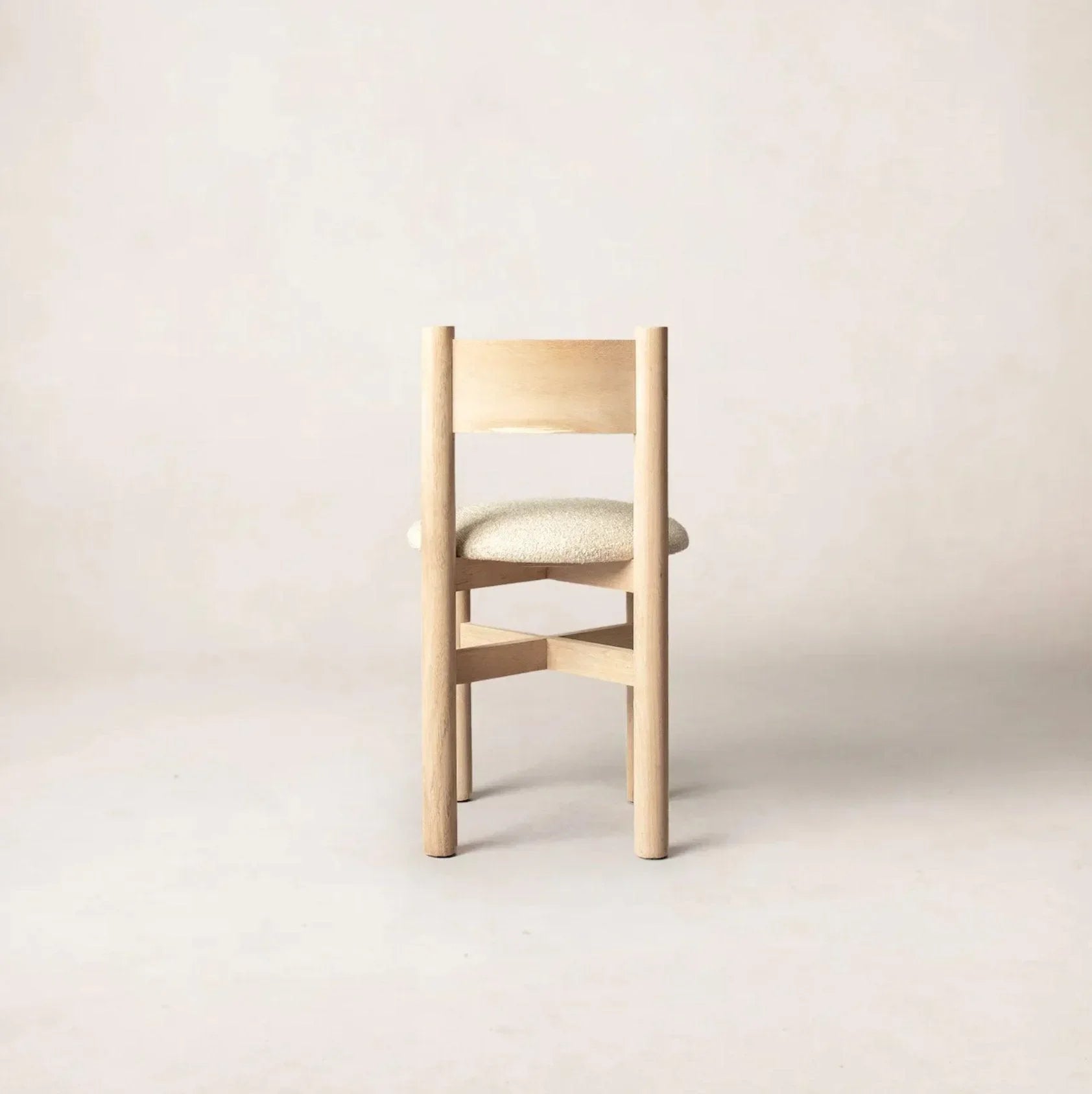 Teddy Dining Chair - Natural - The Mayfair Hall