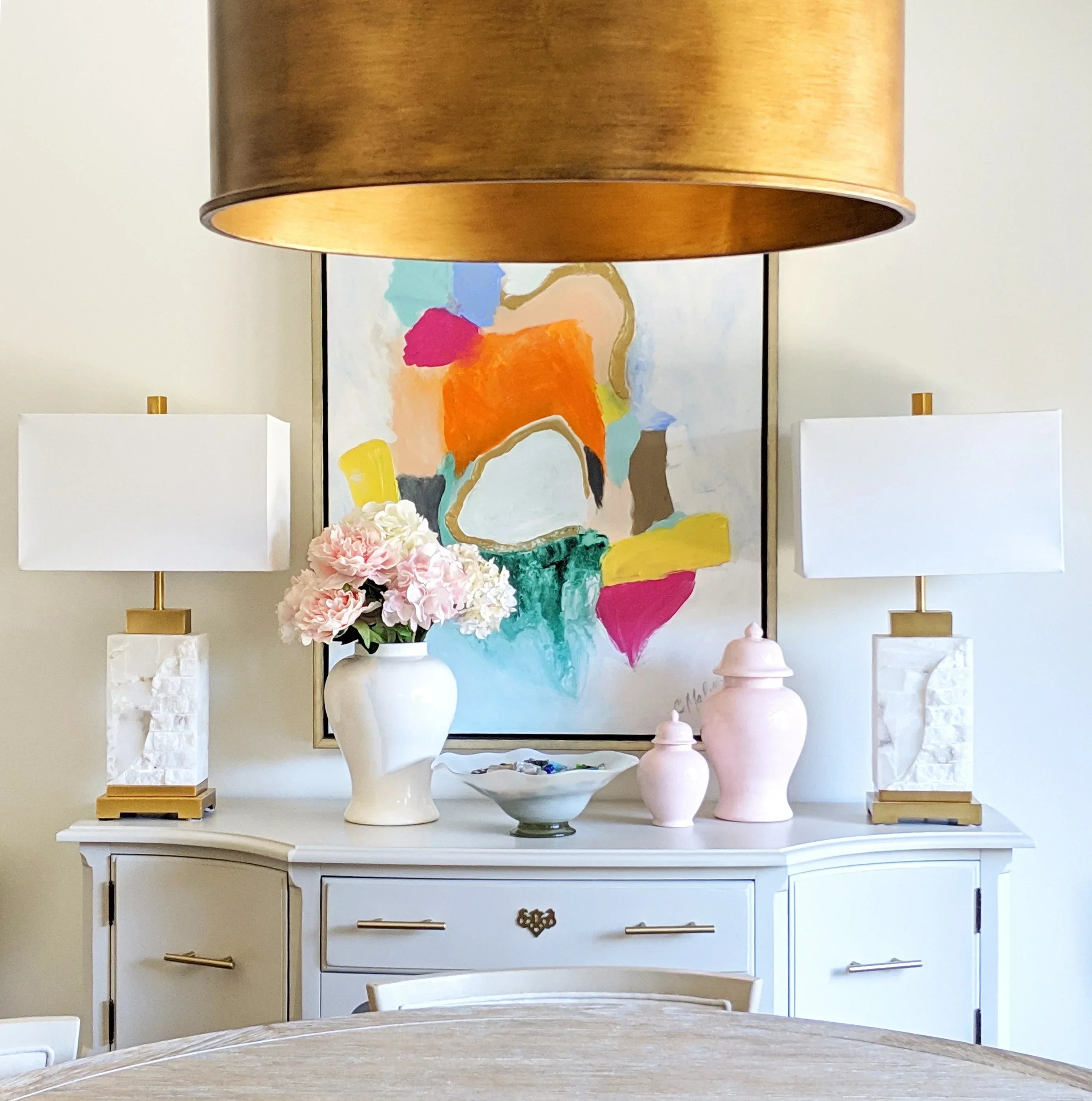 Cherry Blossom Pink Ginger Jars - The Mayfair Hall