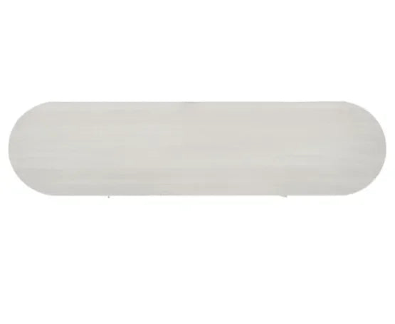 Shaelynn Wood Sideboard in Bleached White with Sliding Cabinets - The Mayfair Hall