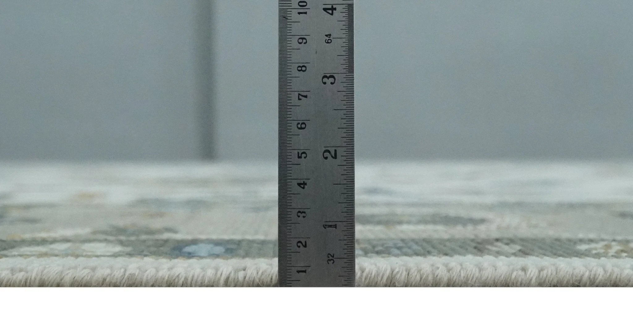 Traditional Ivory and Beige Hand Knotted Oriental Oushak Wool Area Rug - The Rug Decor