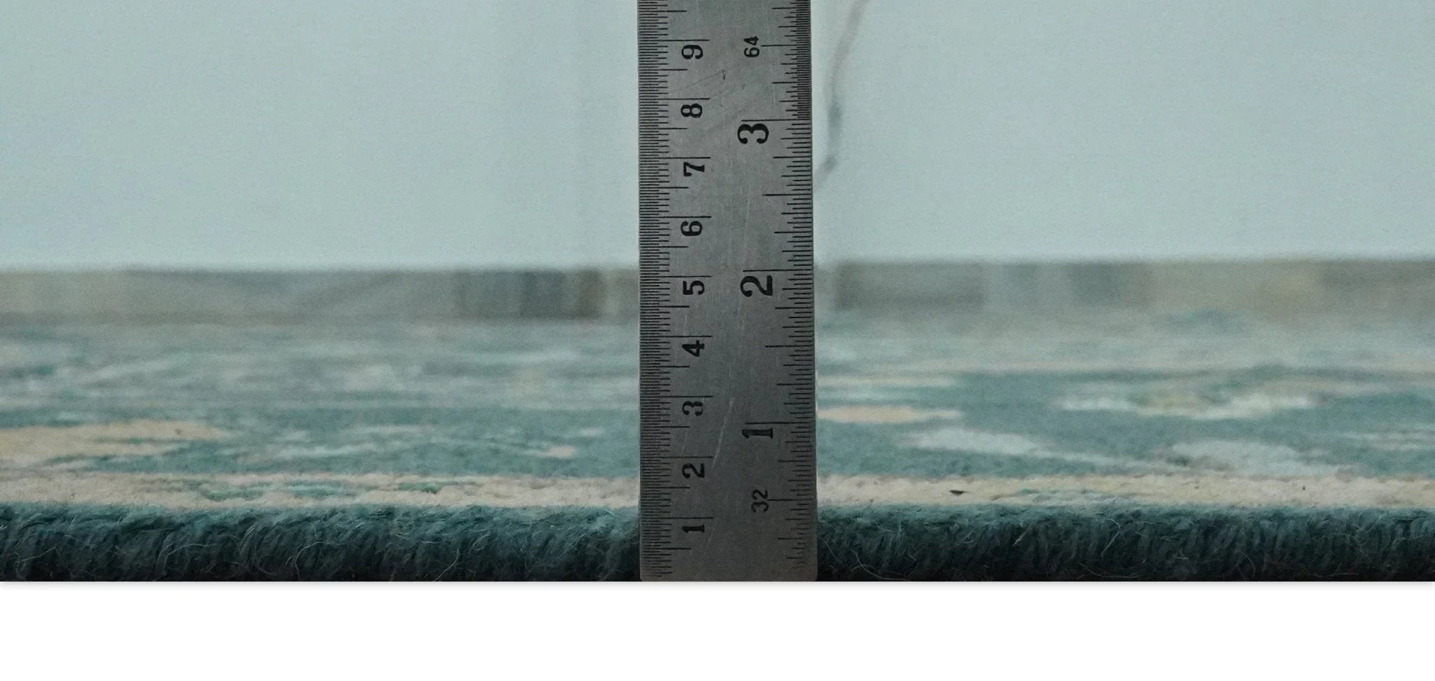 Tree of life Teal, Peach and Olive Hand Knotted Traditional Oushak Custom Made wool area Rug - The Rug Decor