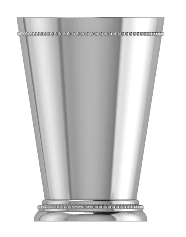 Krysaliis Silverplate Beaded Mint Julep Cup - 5oz - The Mayfair Hall
