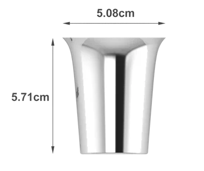 Krysaliis Sterling Silver Jigger 2oz - The Mayfair Hall