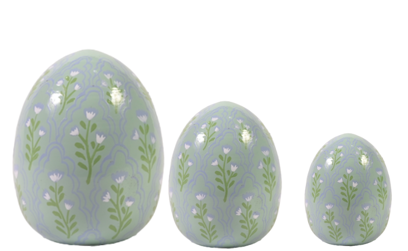Sage Green & Lavender Tulip Egg