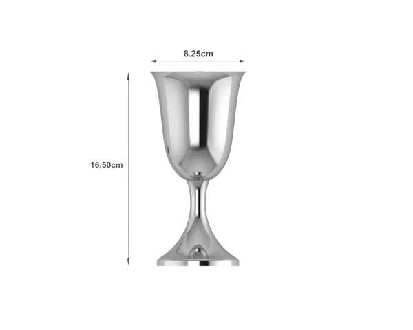 Krysaliis Classic Sterling Silver Wine Goblet - The Mayfair Hall