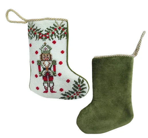 The Nutcracker Needlepoint Stocking (2 Sizes)