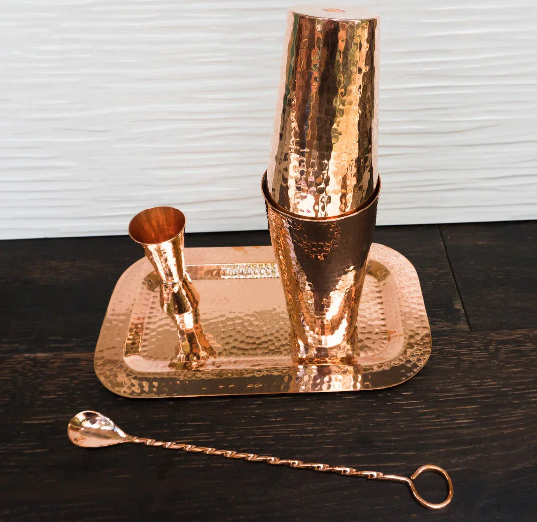 Copper Barman's Set Up - The Mayfair Hall
