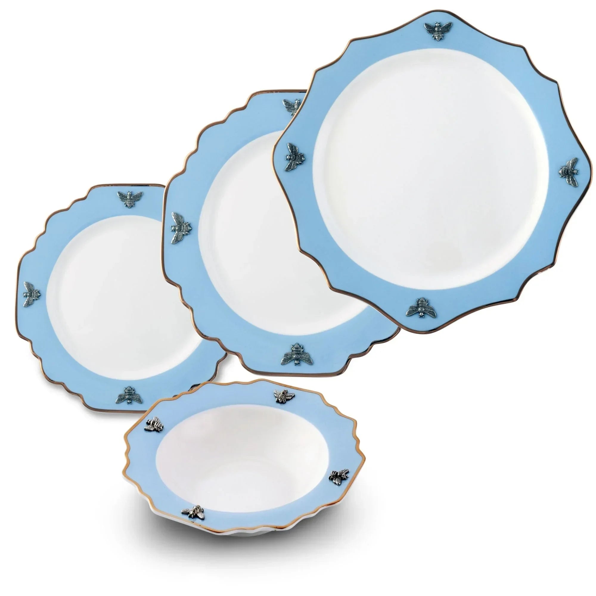 Bone China Arche of Bee Dinnerware - The Mayfair Hall