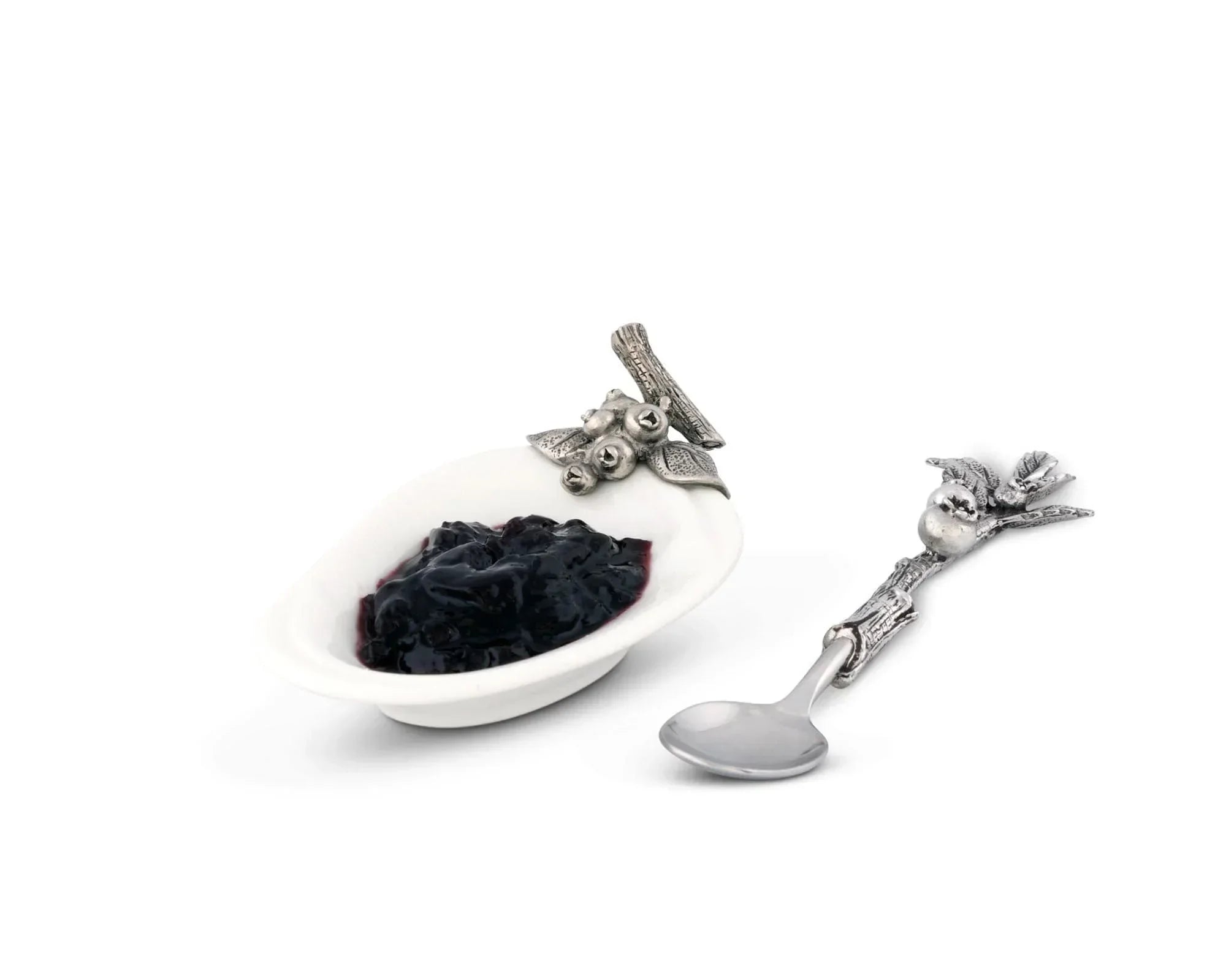 Blueberry Jam Server / Spoon Rest - The Mayfair Hall