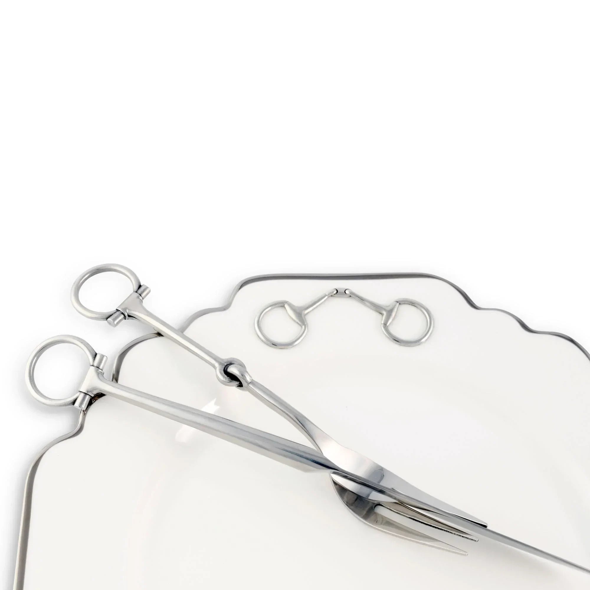 Bit Five piece Flatware Set - Stainless Steel Matt Silver - The Mayfair Hall