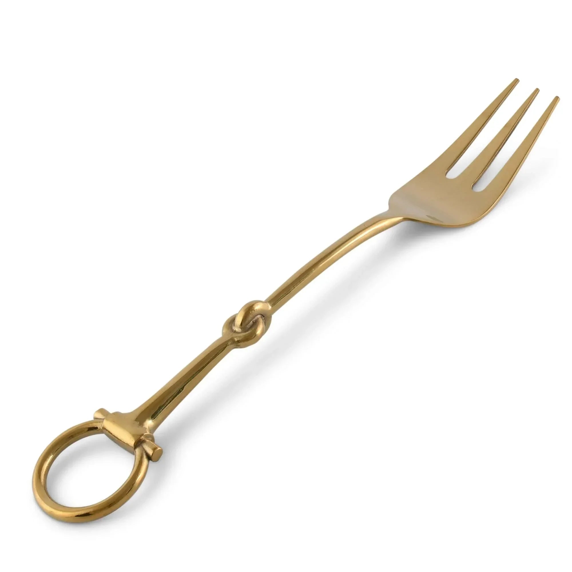 Bit Serving Fork - Stainless Steel Shiny Gold - The Mayfair Hall