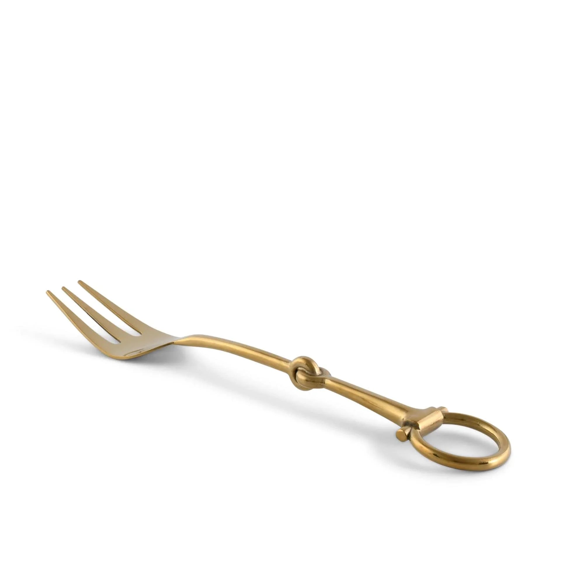Bit Serving Fork - Stainless Steel Shiny Gold - The Mayfair Hall