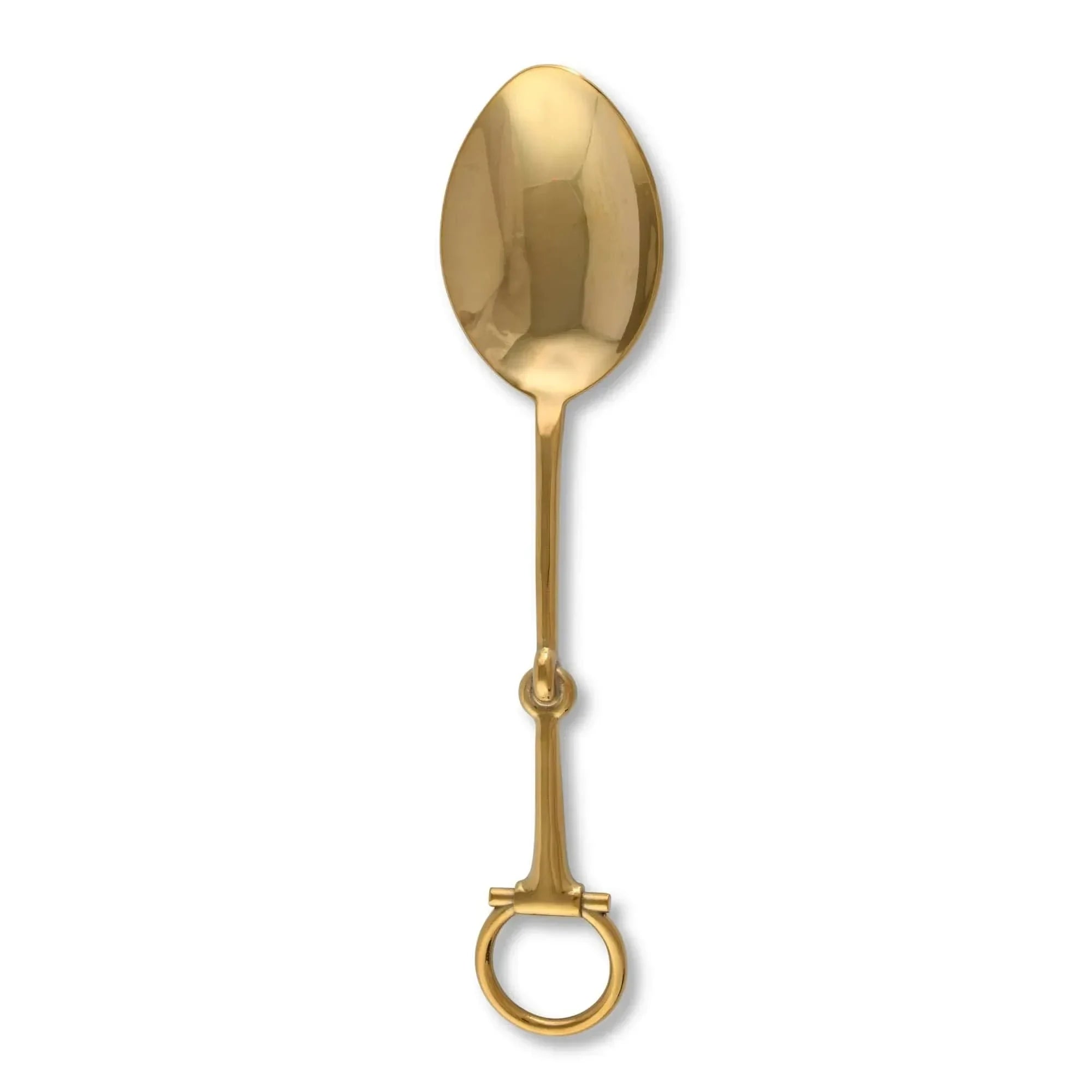 Bit Serving Spoon - Stainless Steel Shiny Gold - The Mayfair Hall