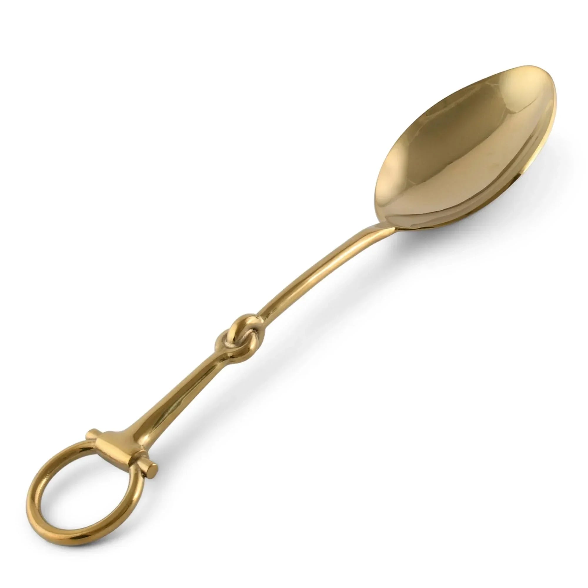 Bit Serving Spoon - Stainless Steel Shiny Gold - The Mayfair Hall